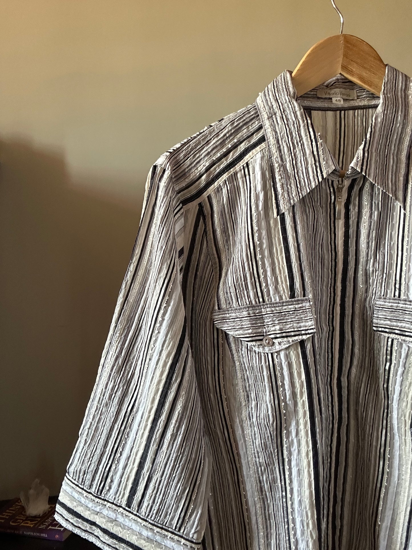 Vittoria Verani Vintage Zipper Shirt