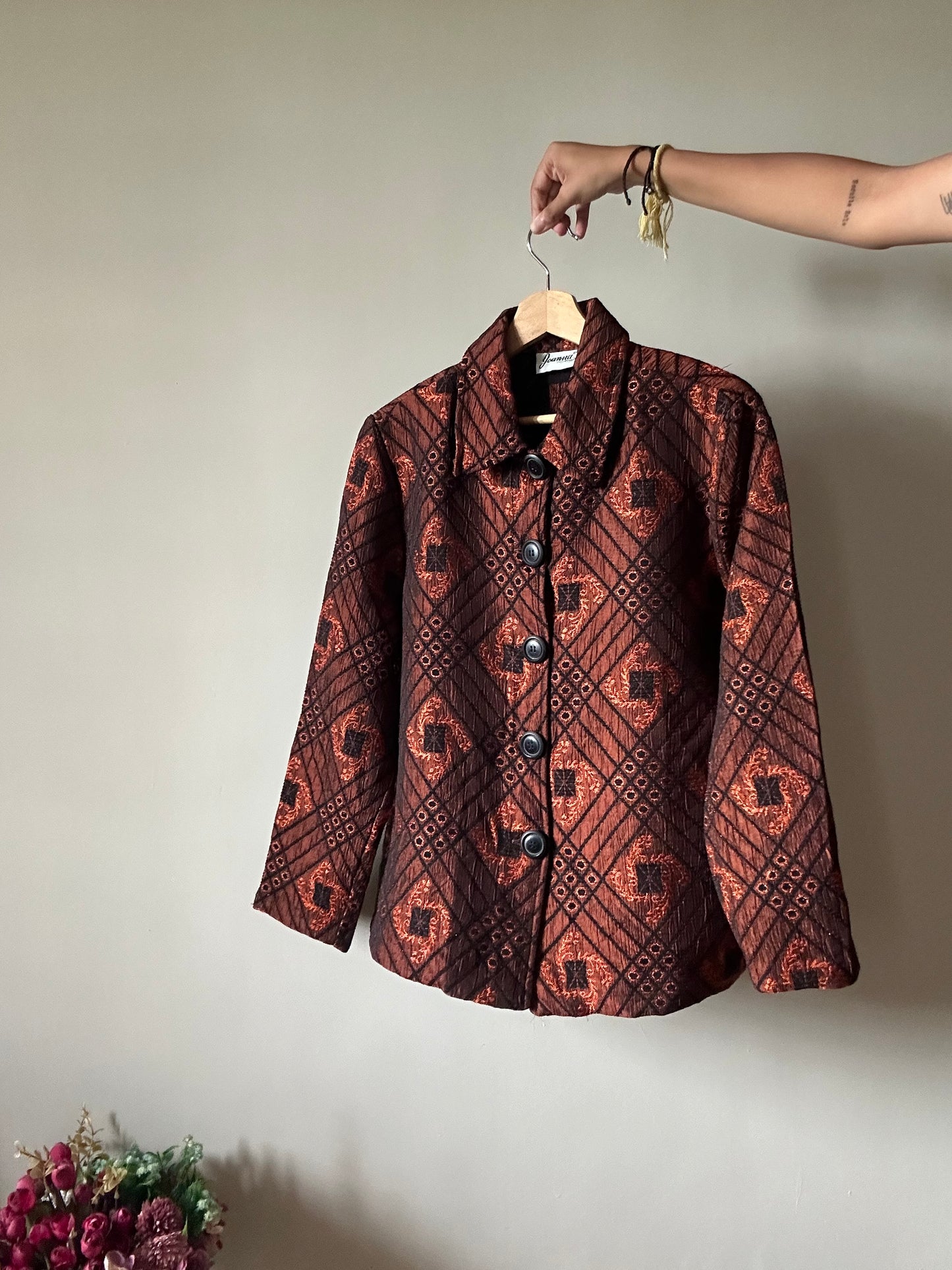 Vintage Joanna Embroidered Shaket