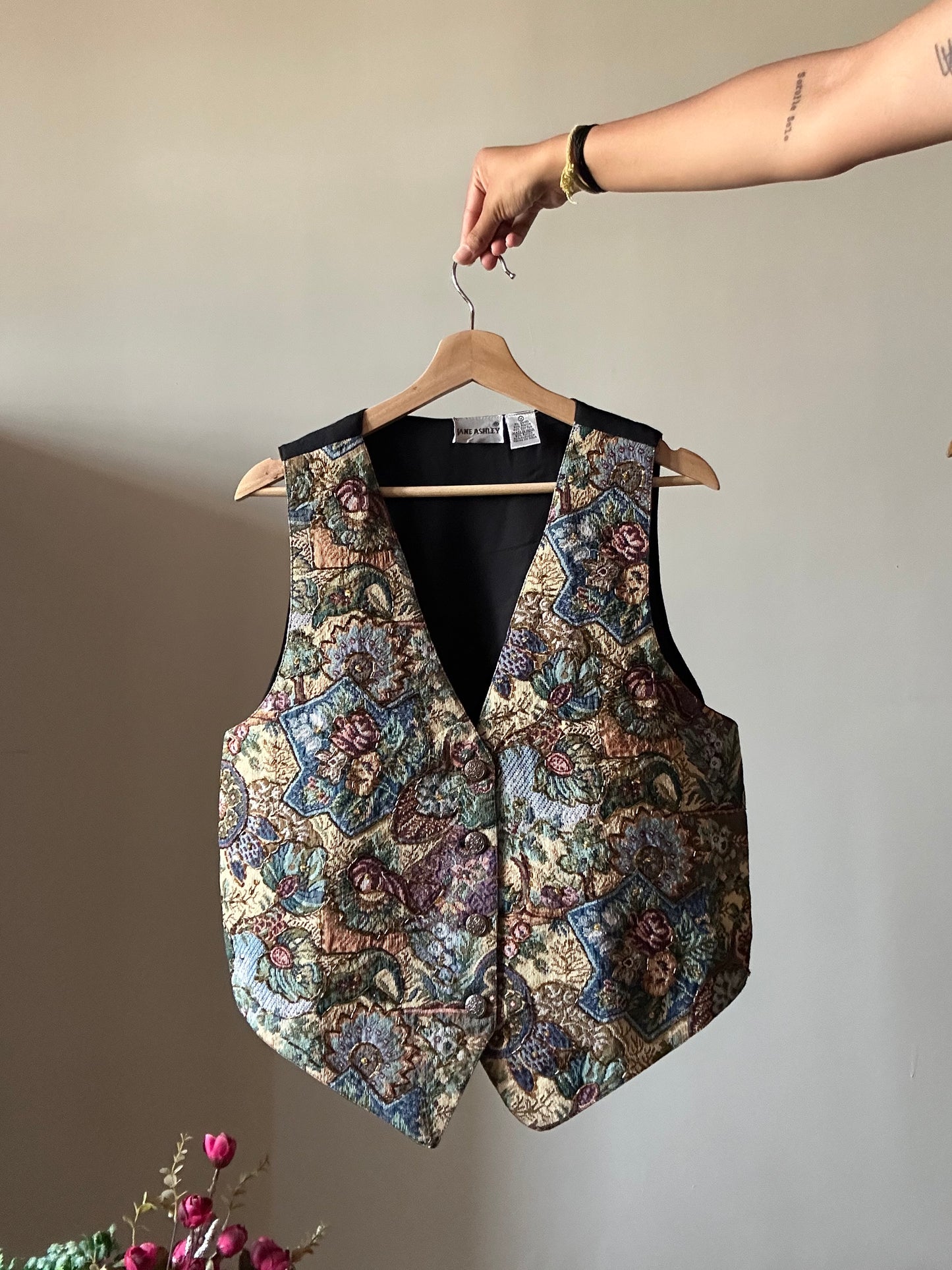 Jane Ashley Vintage Beaded Vest
