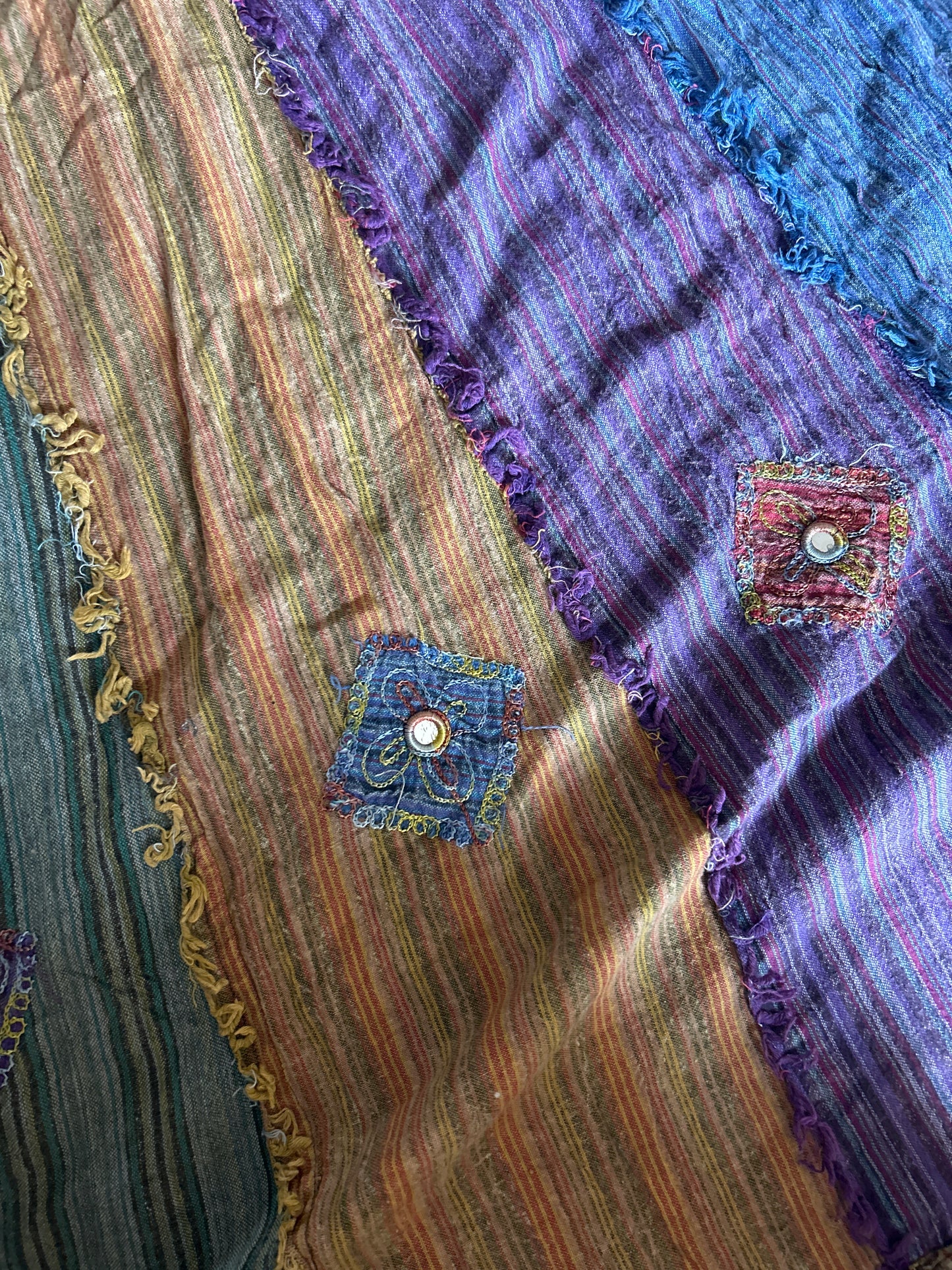 Vintage Gupsy Rose Mirror Skirt