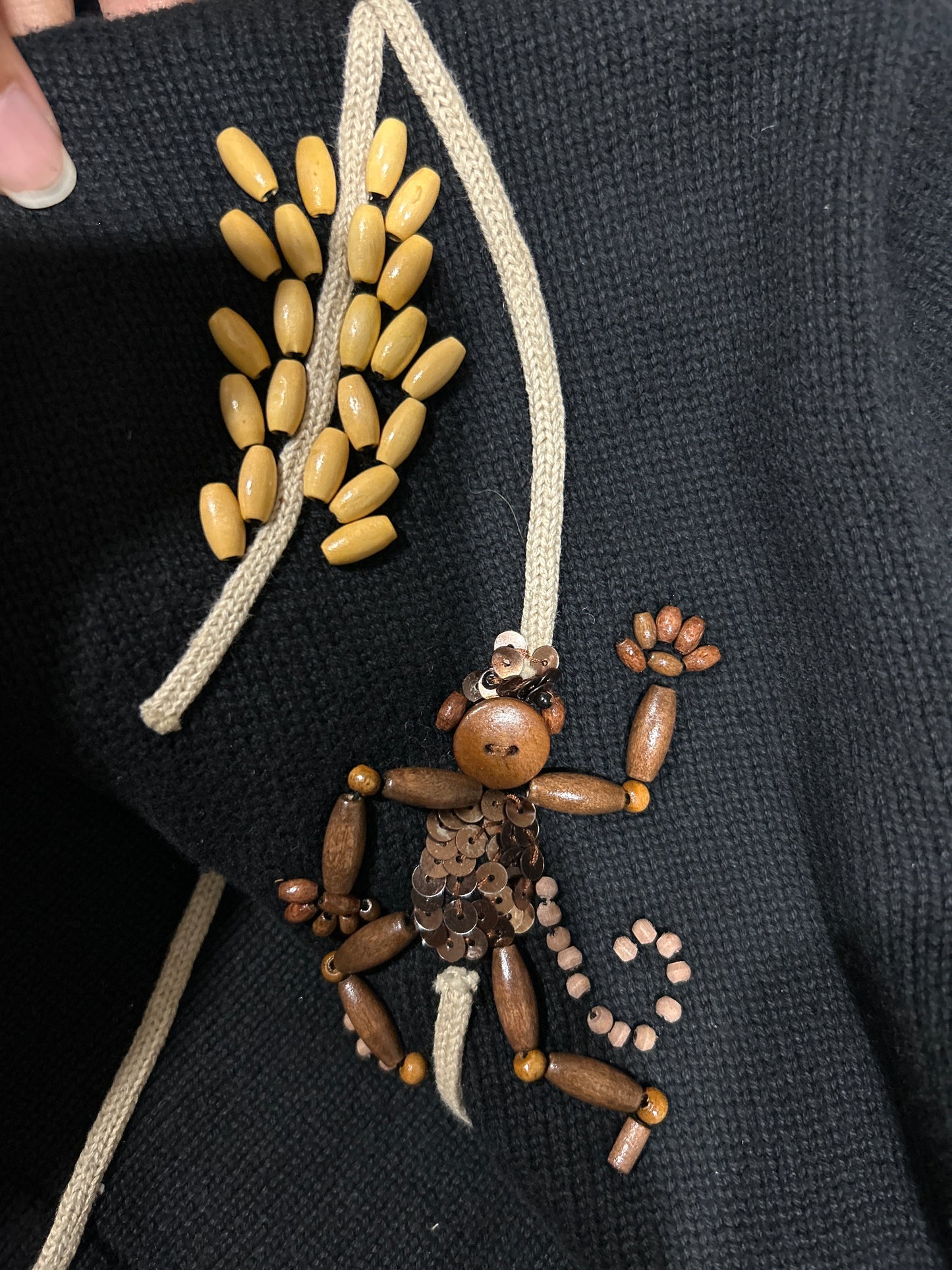 Knitter Julia Vintage Knit Cardigan