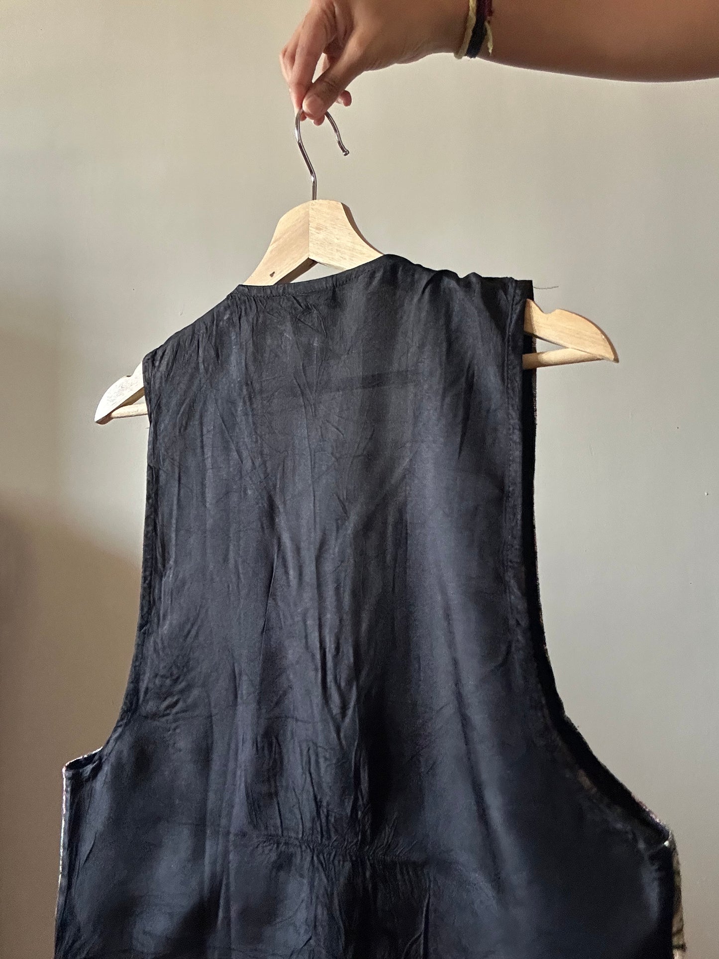 Vintage Jacquard Vest By Backroad Blues