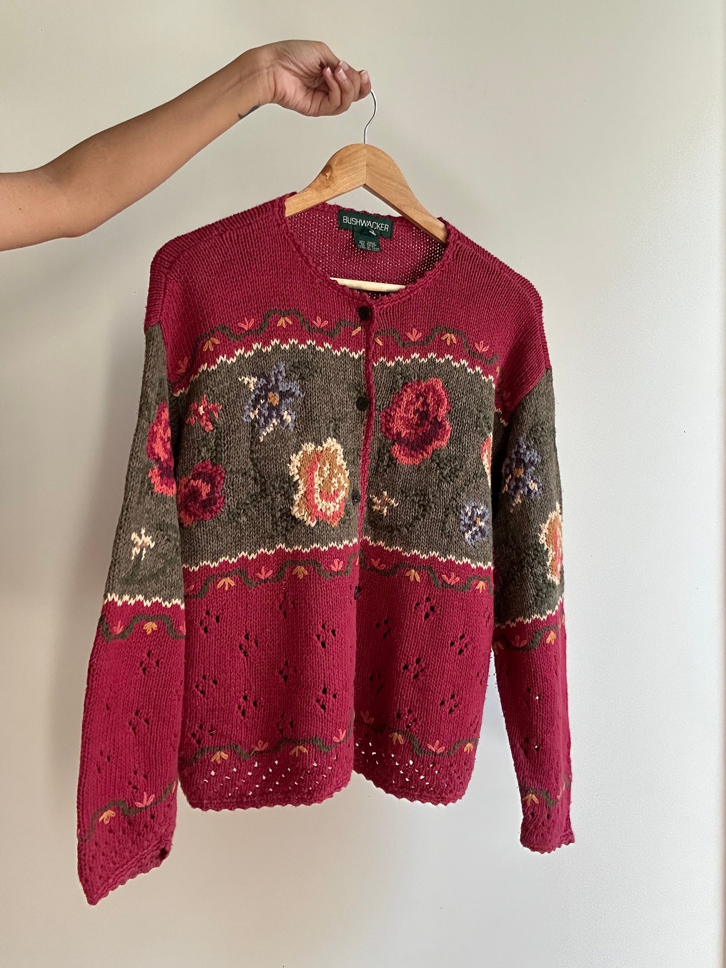 Bushwacker Vintage Knit Cardigan