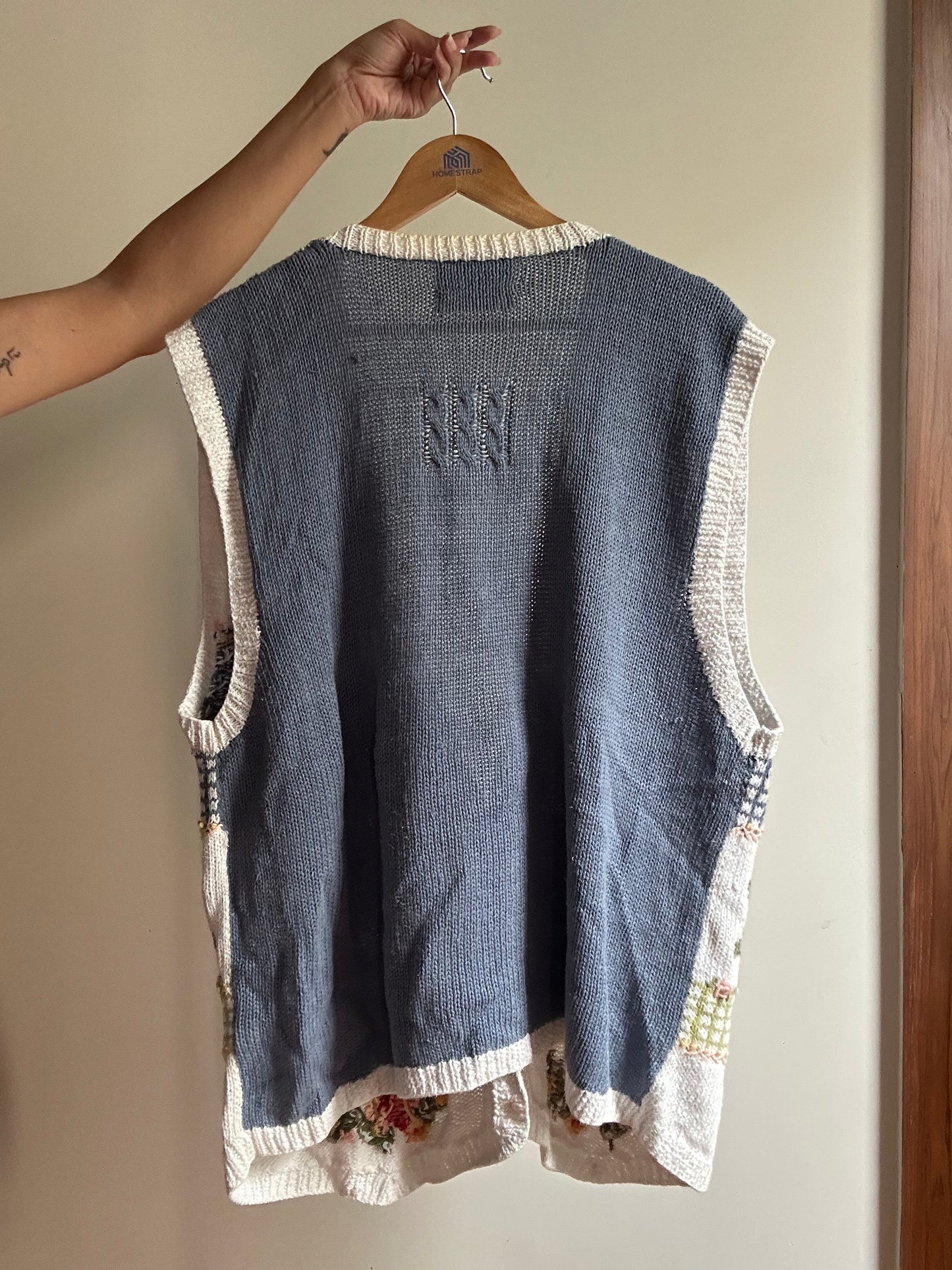 Marisa Christina Vintage Hand Knit Vest