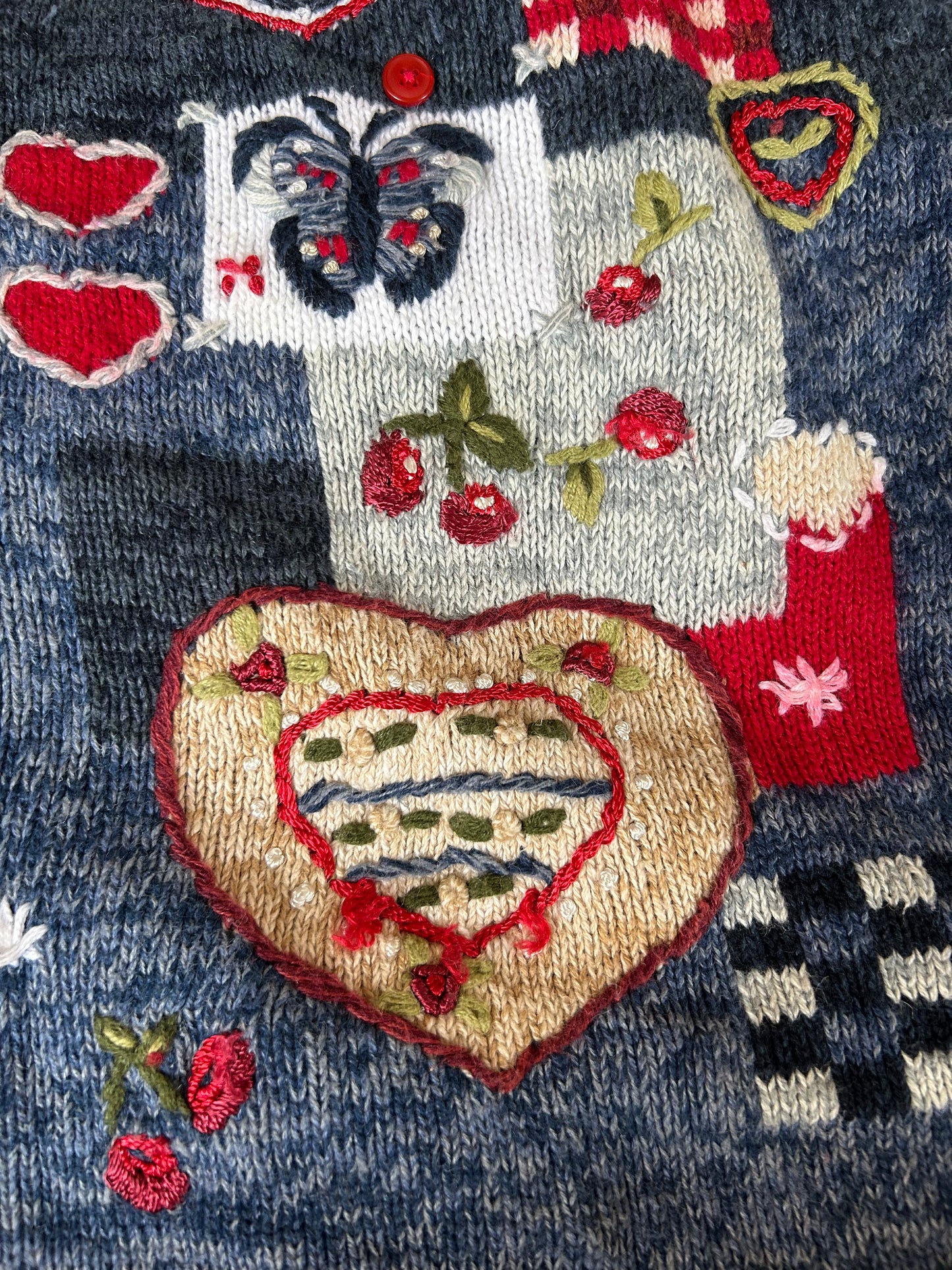 Handloom Collection Vintage Knit Cardigan