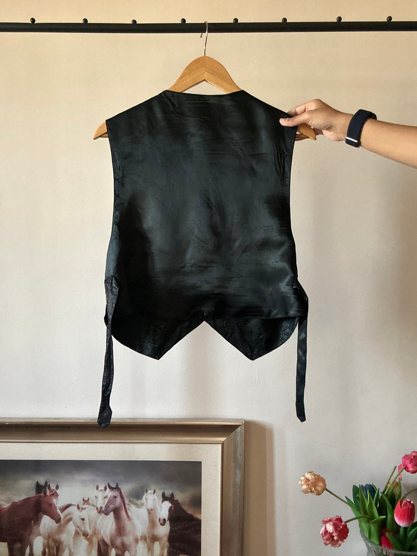 Moda Intl Vintage Beaded Vest