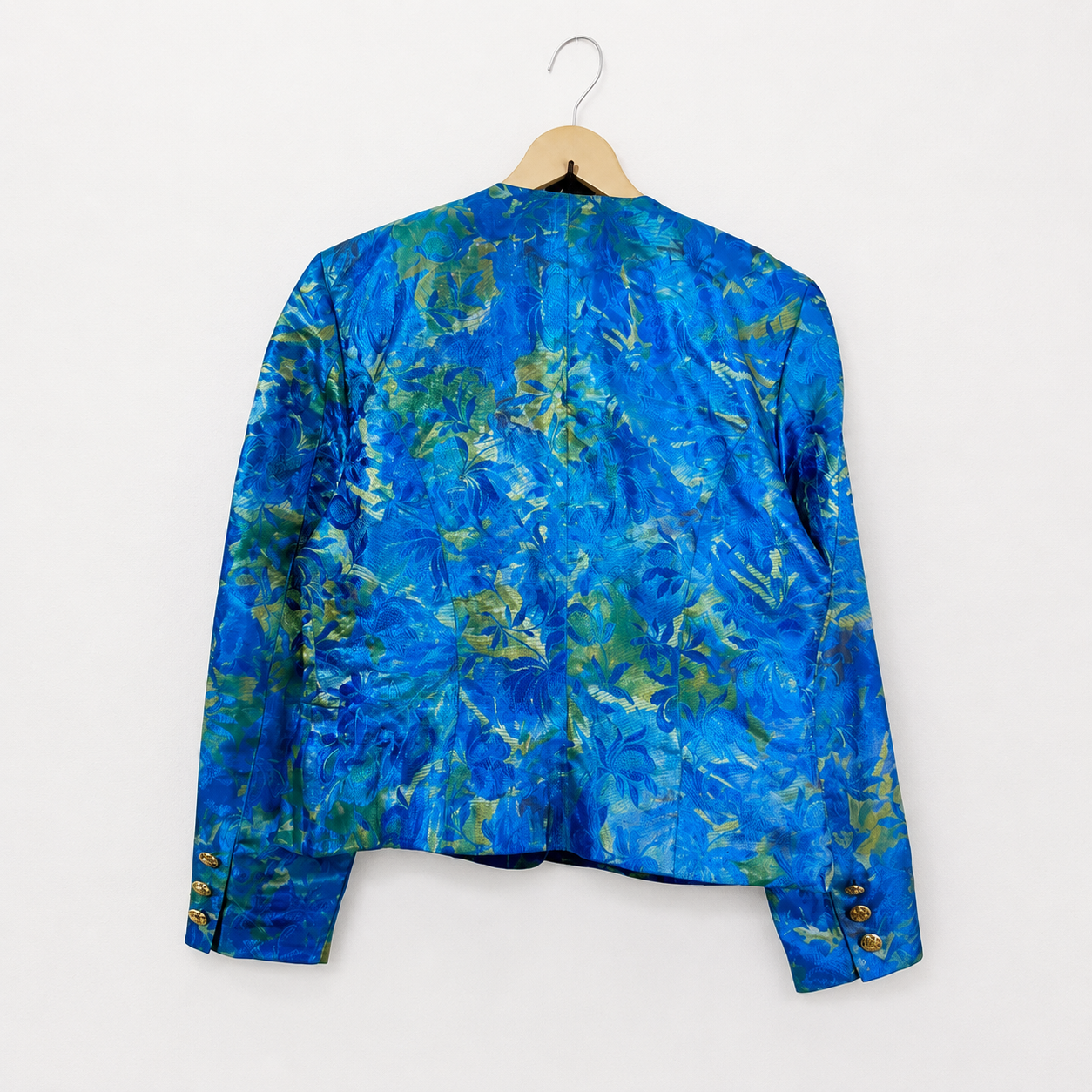 Vintage Azure Bloom Jacket