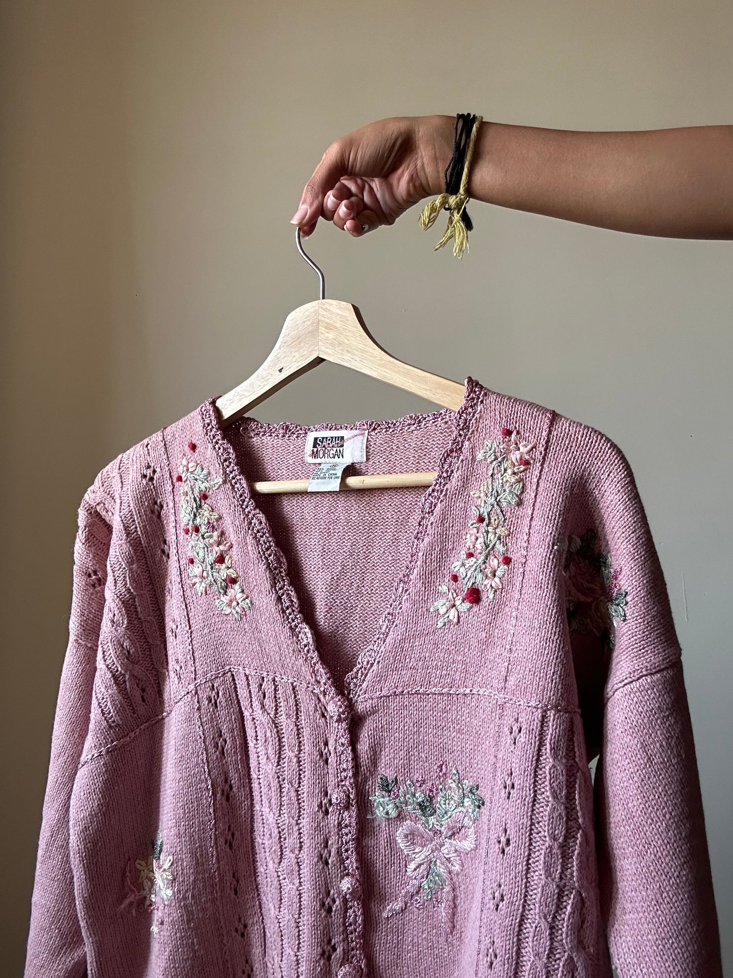 Sarah Morgan Vintage Floral Cardigan