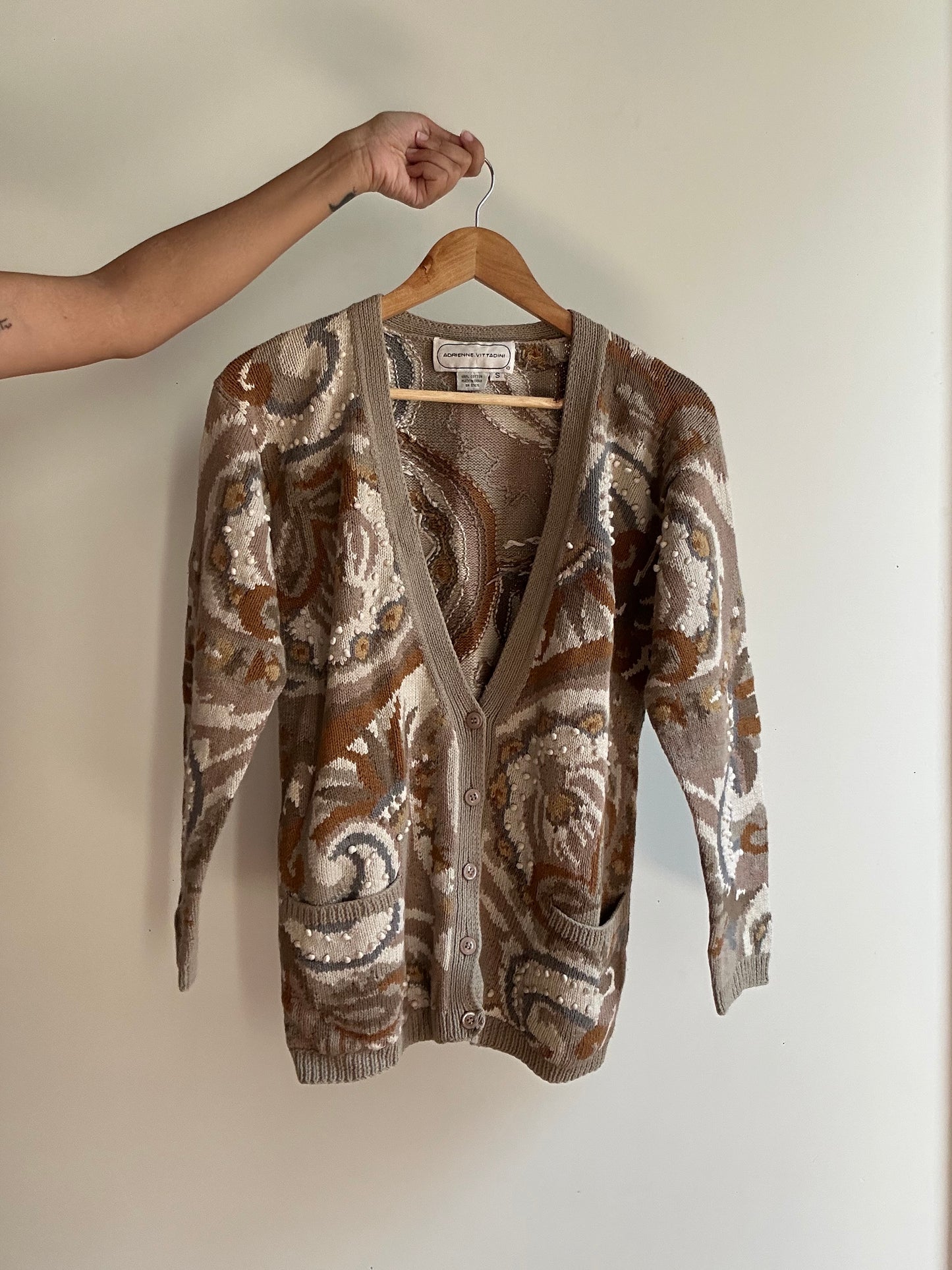 Adrienne Vittadini Vintage Knit Cardigan