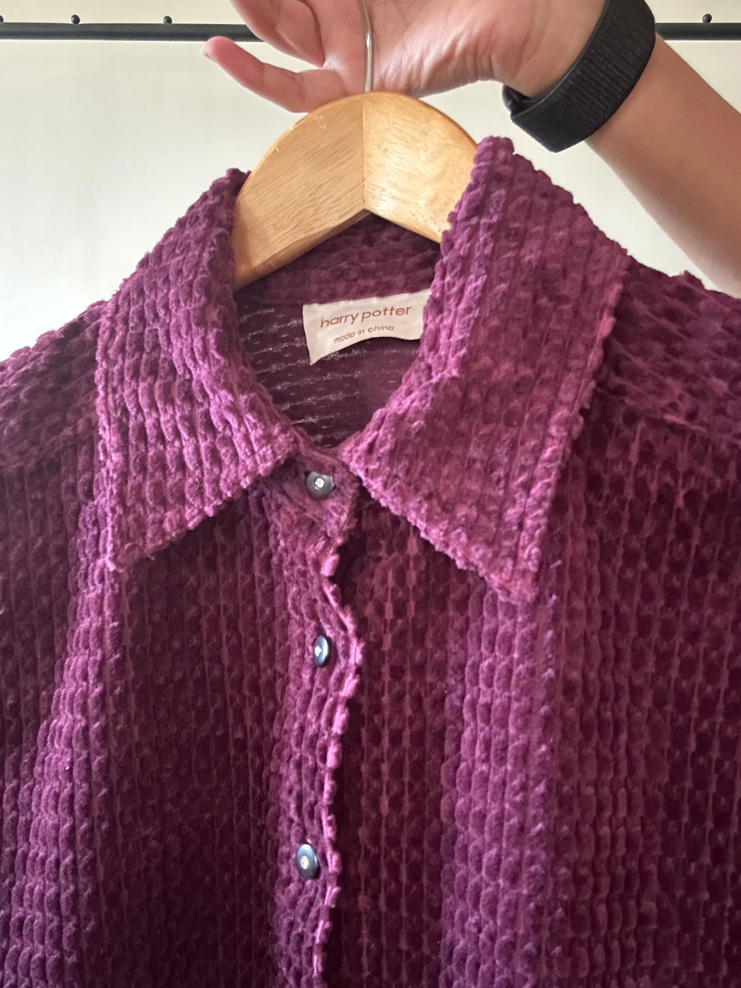 Vintage Harry Potter Textured Shirt