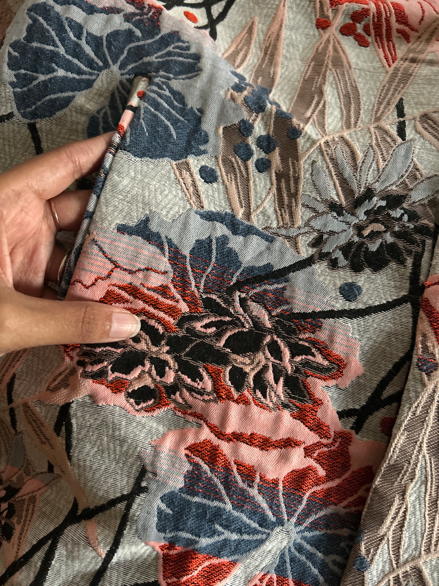 Riu Paris Vintage Front Open Long Shrug