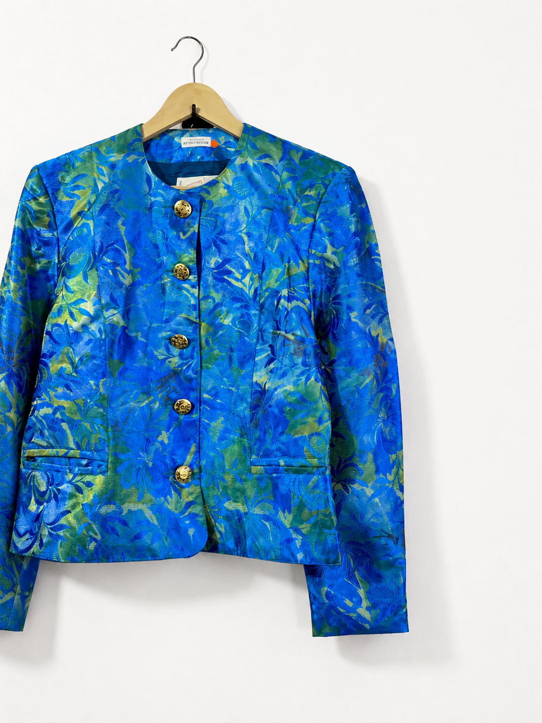 Vintage Azure Bloom Jacket