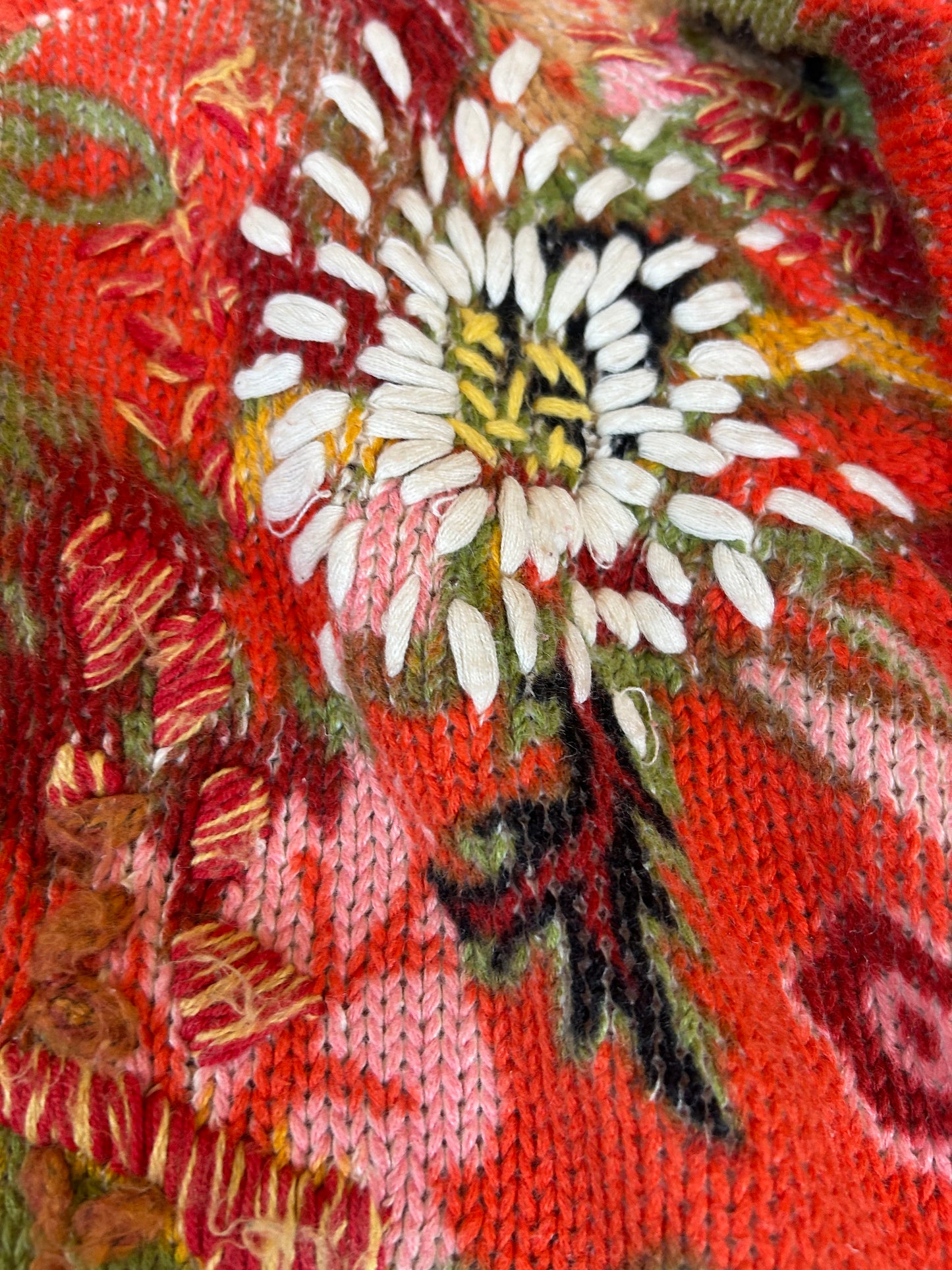 Coldwater Creek Embroidered Knit Pullover