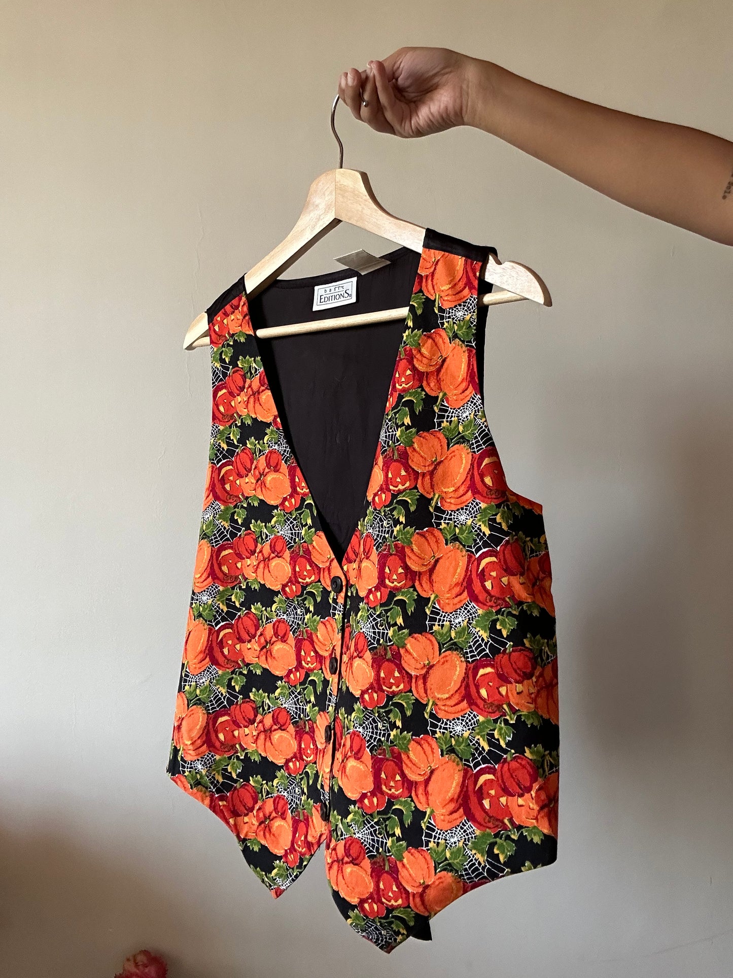 Vintage Basic Editions Halloween Vest