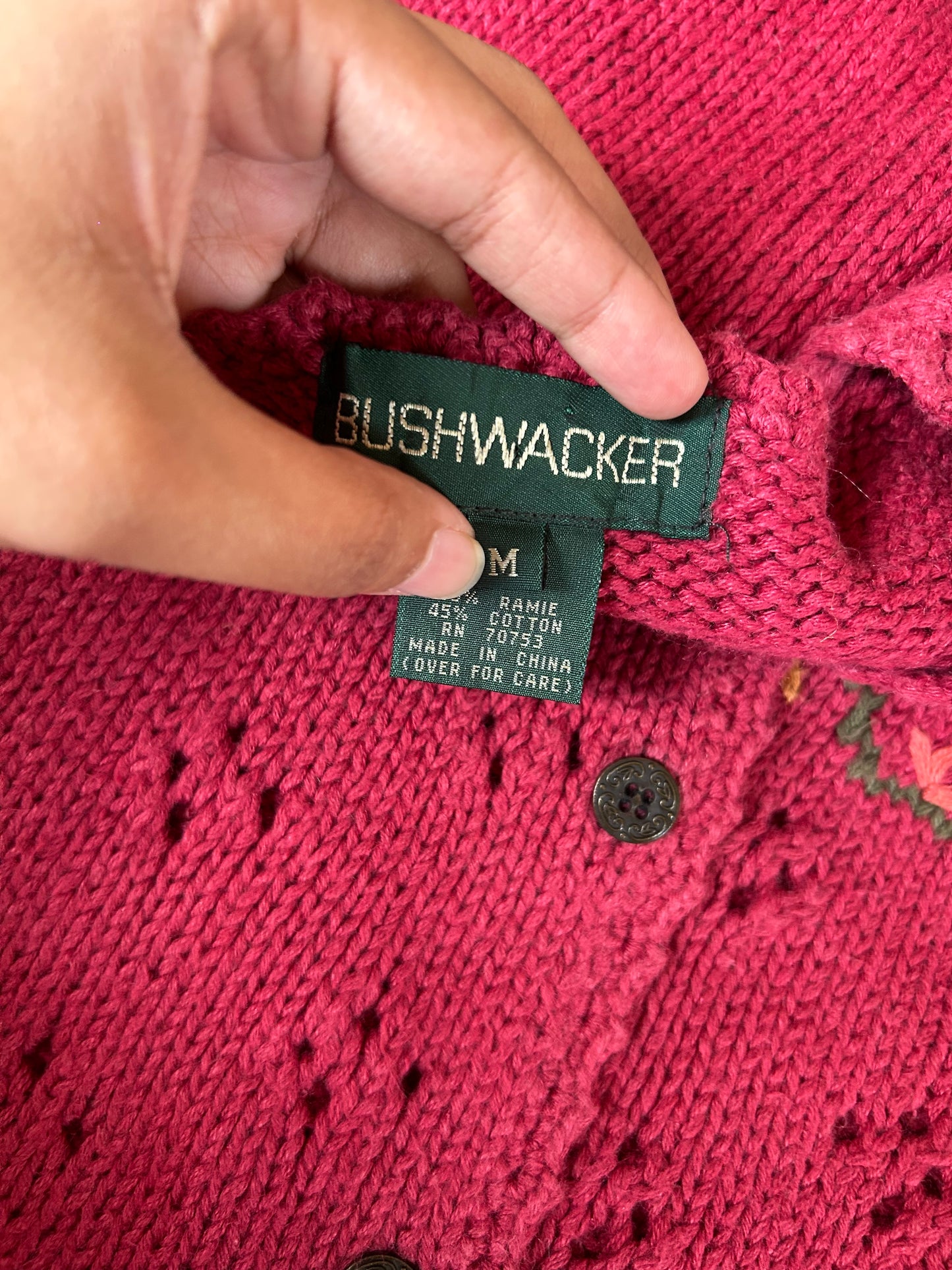 Bushwacker Vintage Knit Cardigan