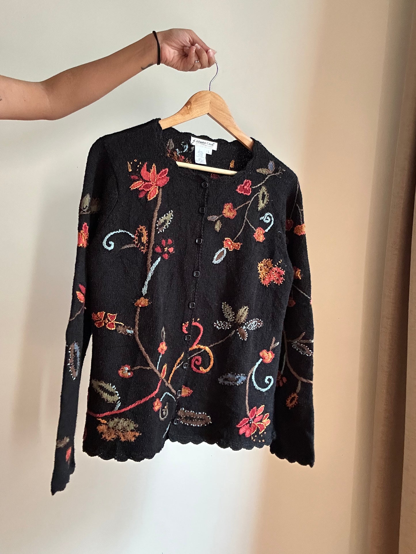 Coldwater Creek Vintage Knit Cardigan