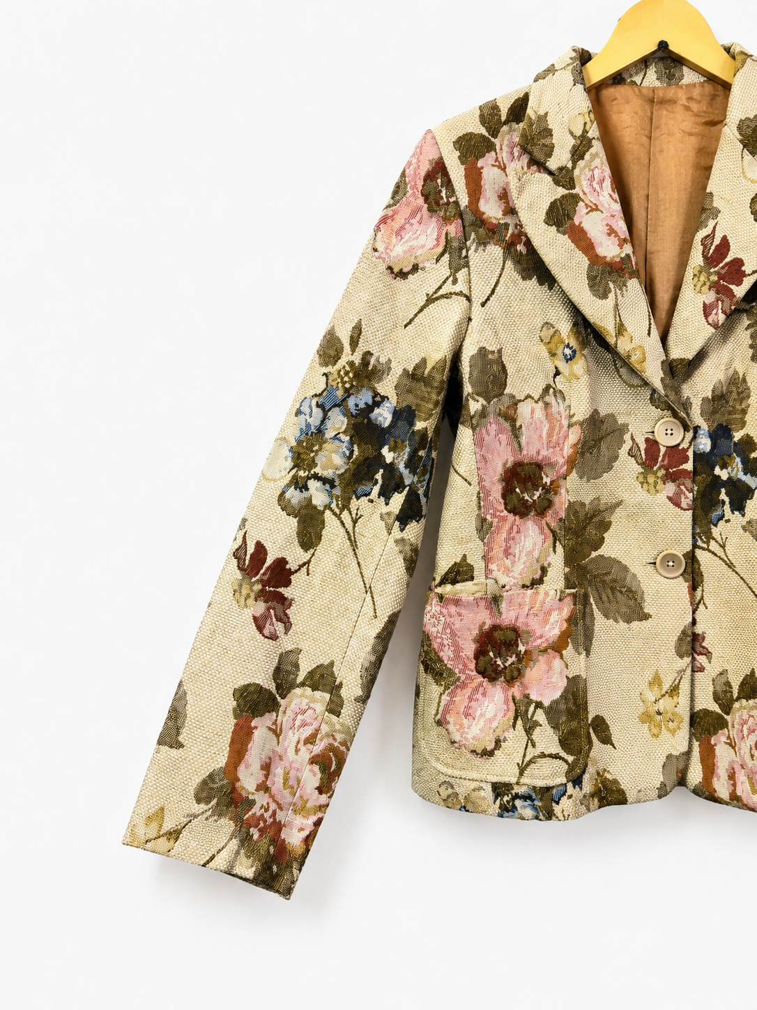 Vintage Rose Tapestry Jacket