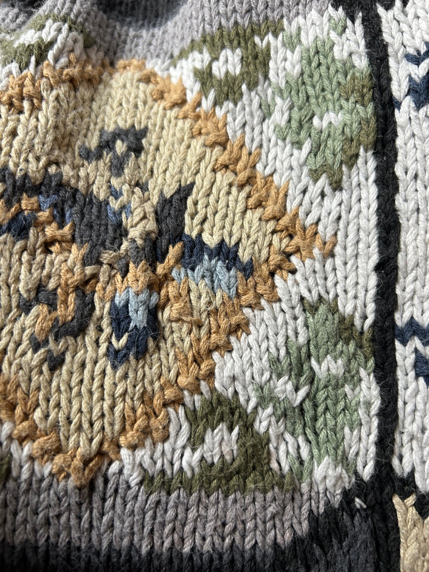 Vintage Crystal Kobe Hand Embroidered Pullover