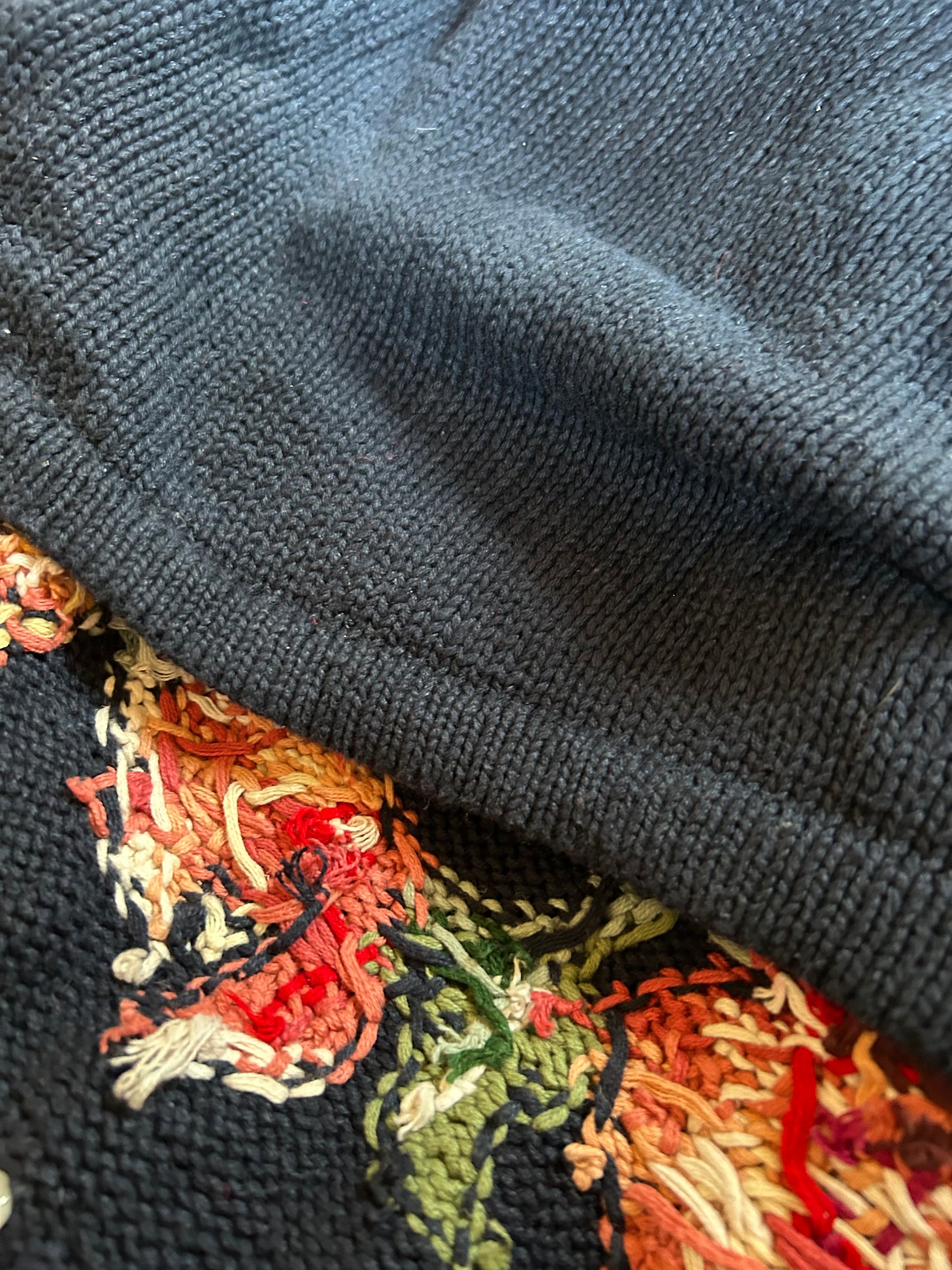 Jacque & Koko Together Vintage Hand Embroidered Pullover