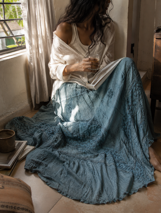 Vintage Karma Circle Skirt