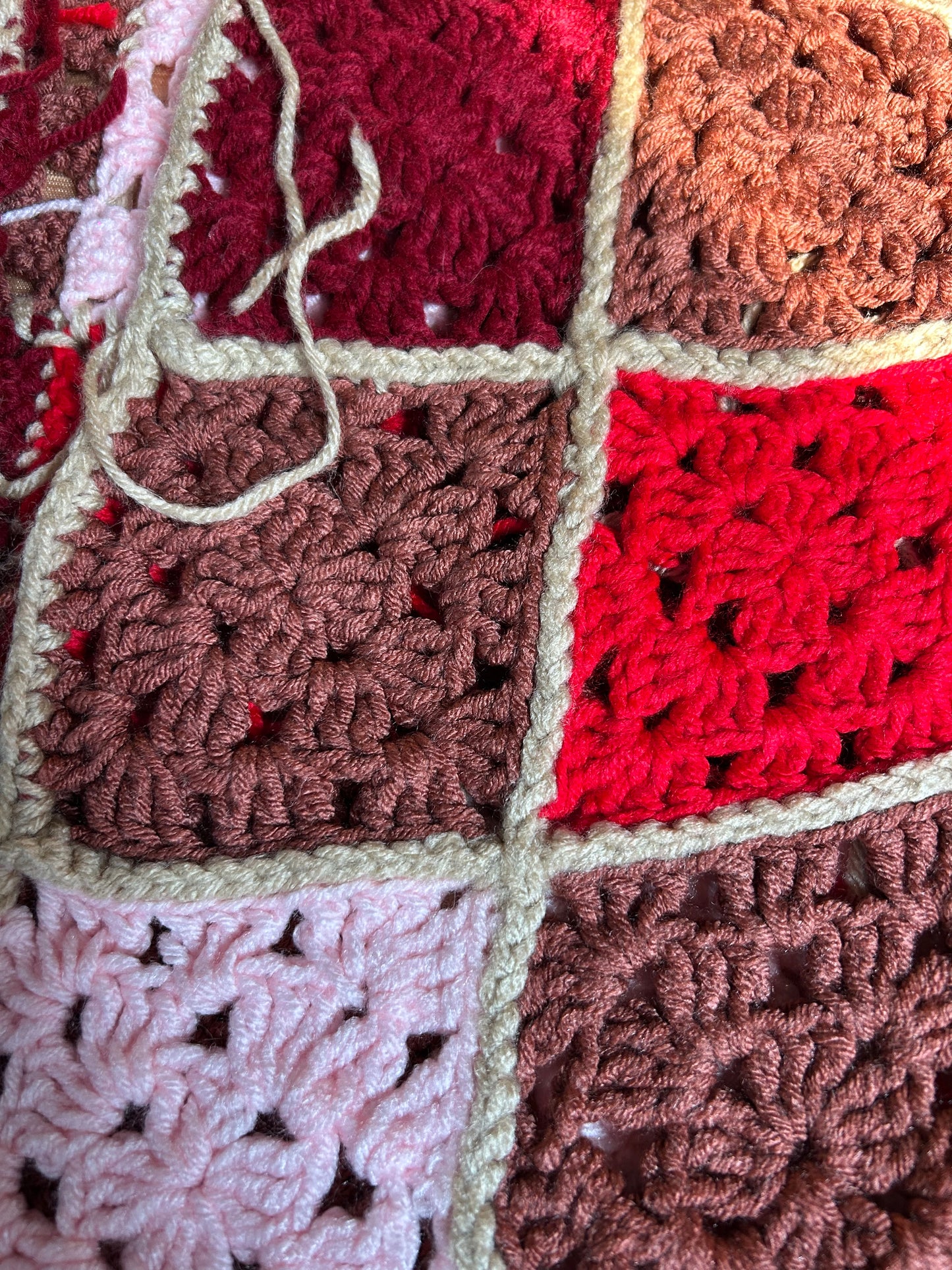 Crochet Vintage Cropped Cardigan