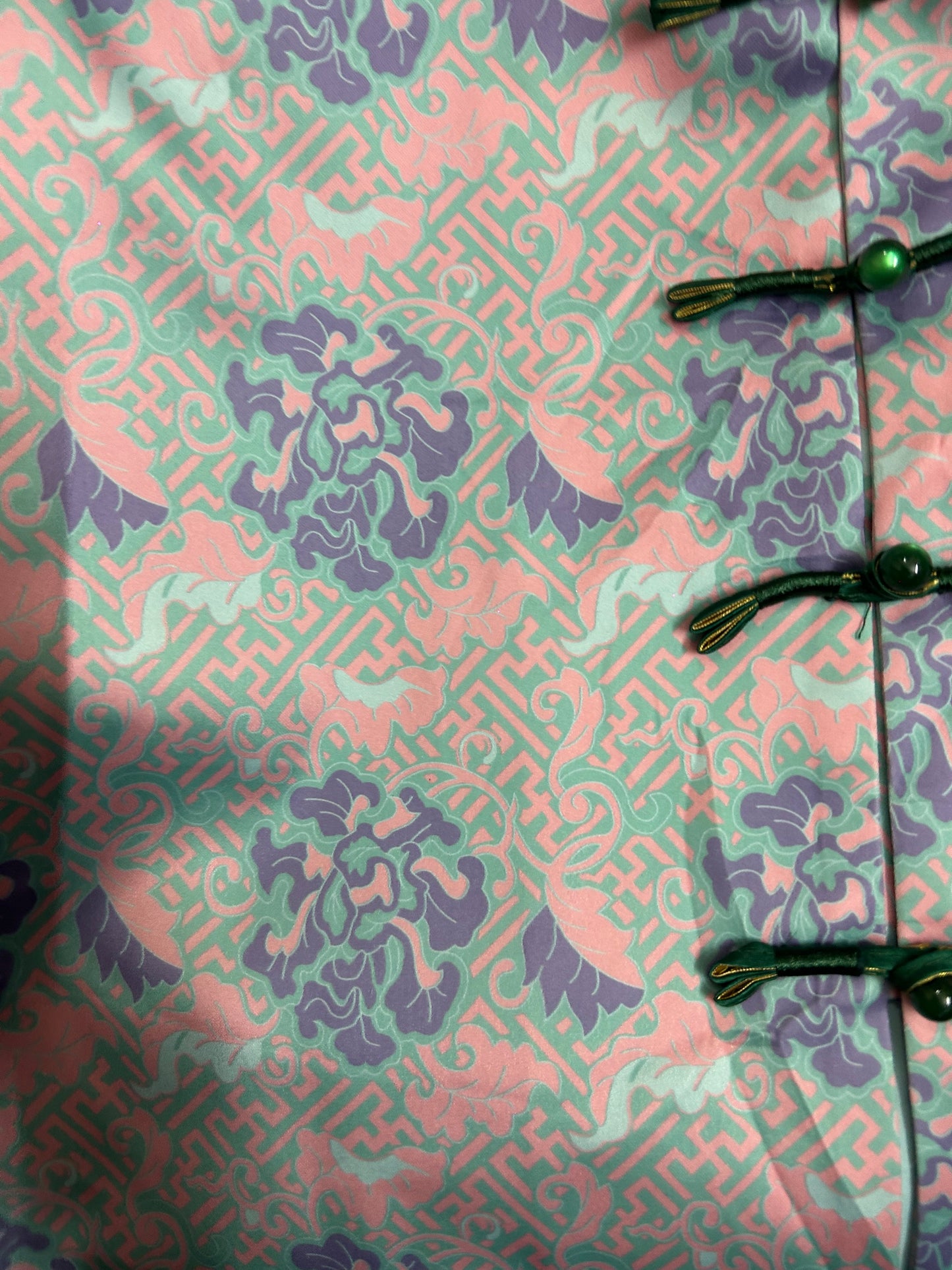 Vintage Pastel Mandarin Vest