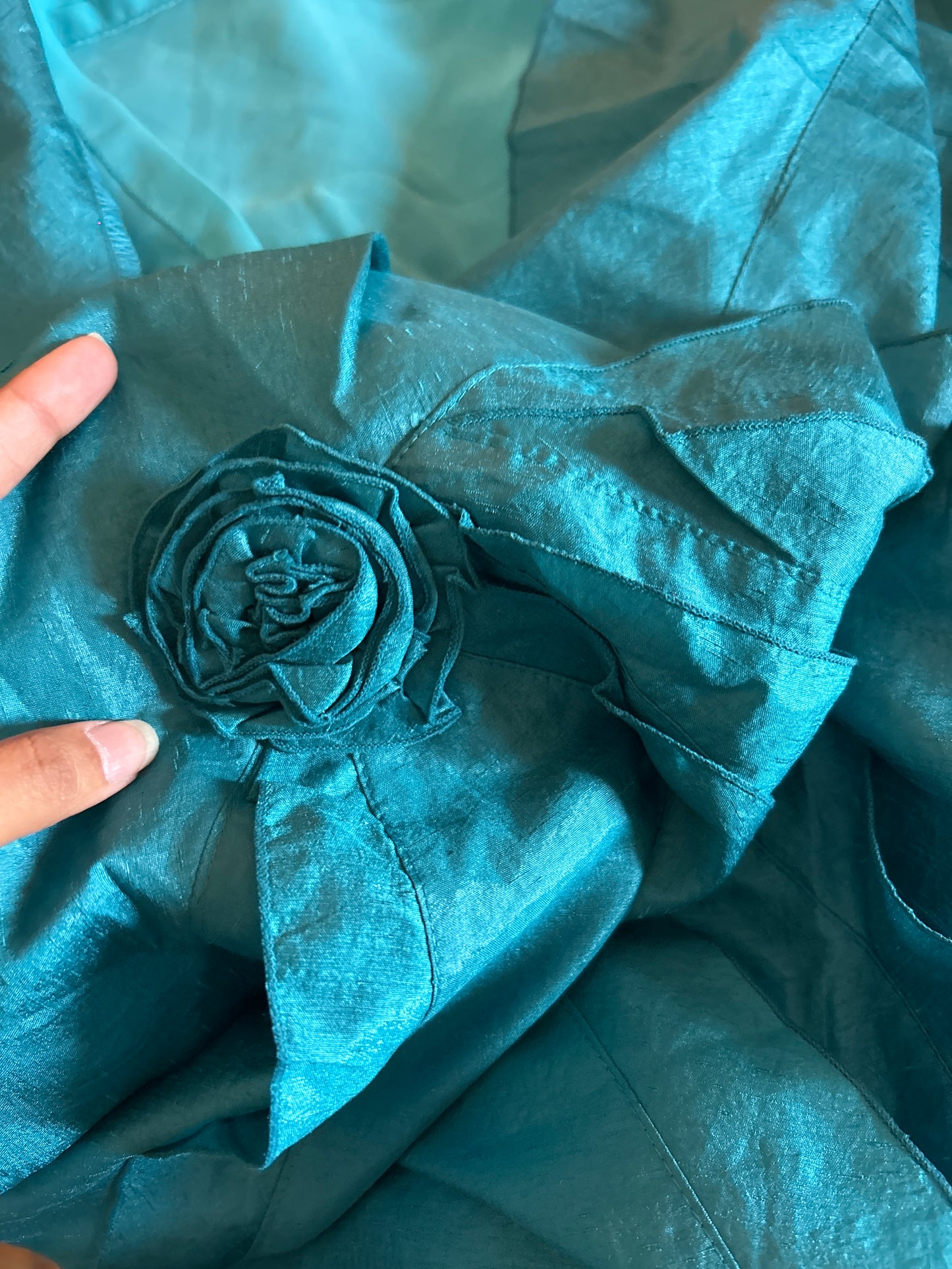 Rococo Vintage Skirt With Back Zipper