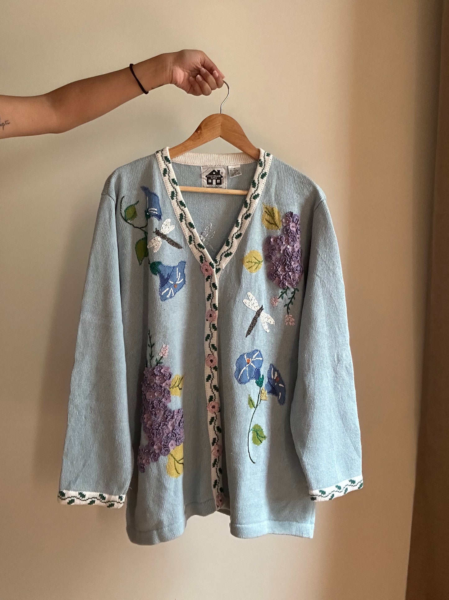 Story Book Knits Vintage Knit Cardigan