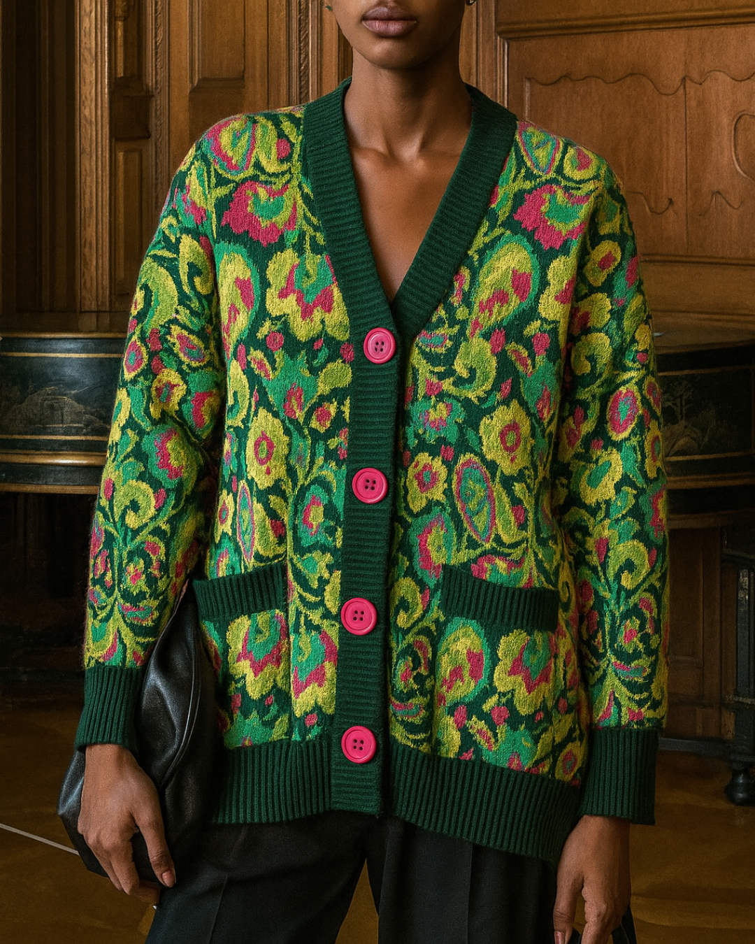 Dawn Porter Vintage Knit Cardigan