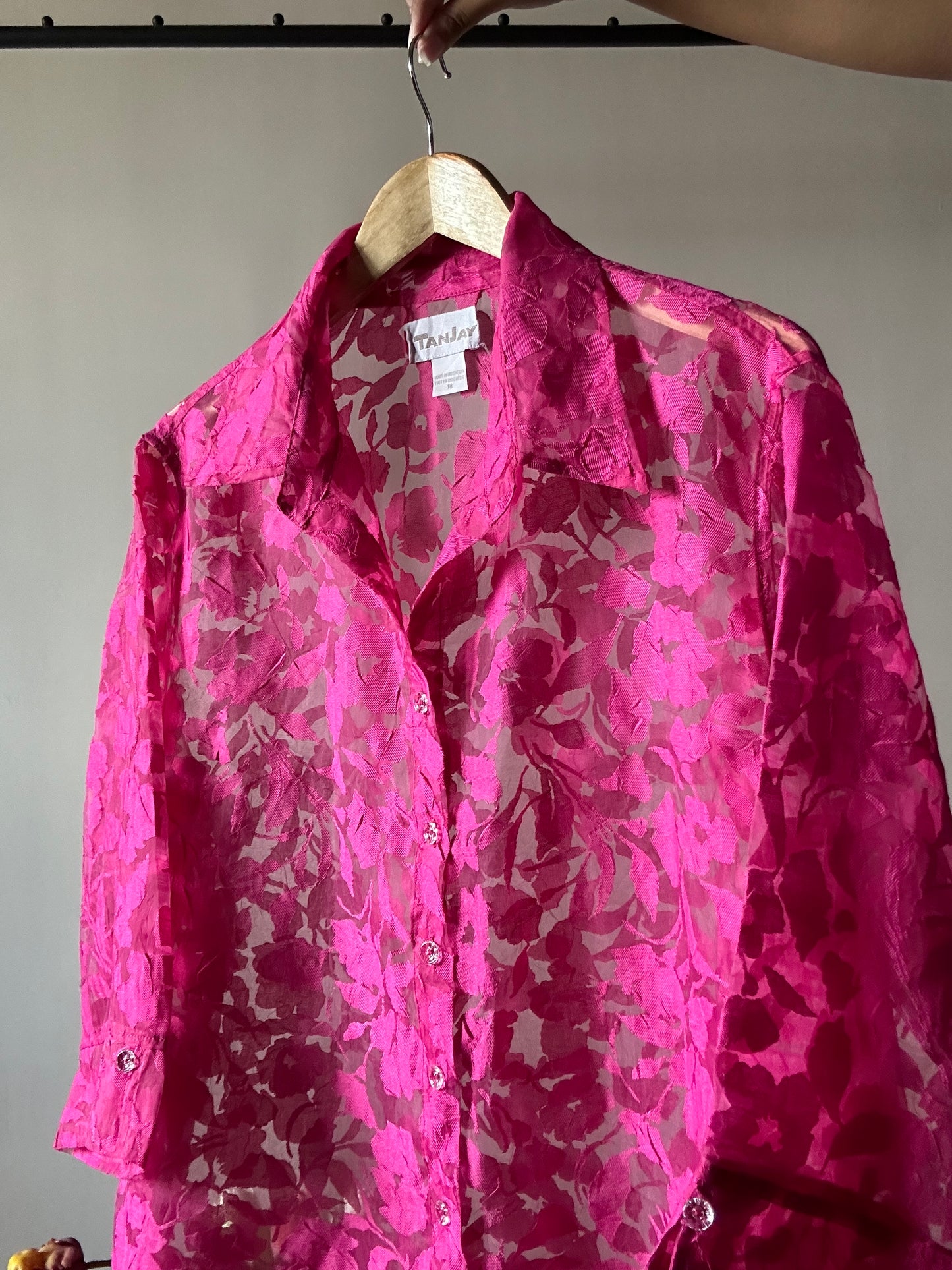 TanJay Vintage Sheer Shirt