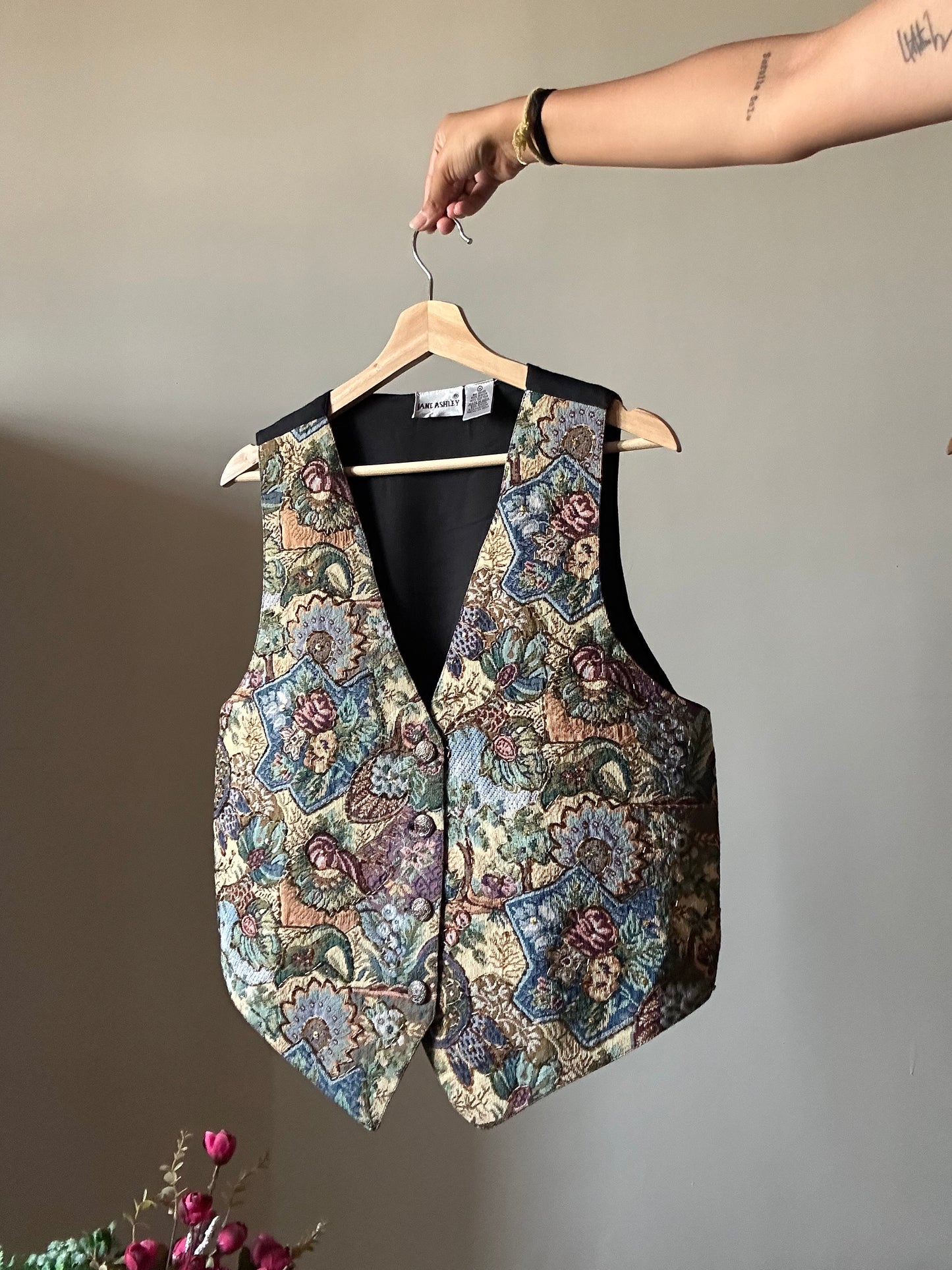 Jane Ashley Vintage Beaded Vest