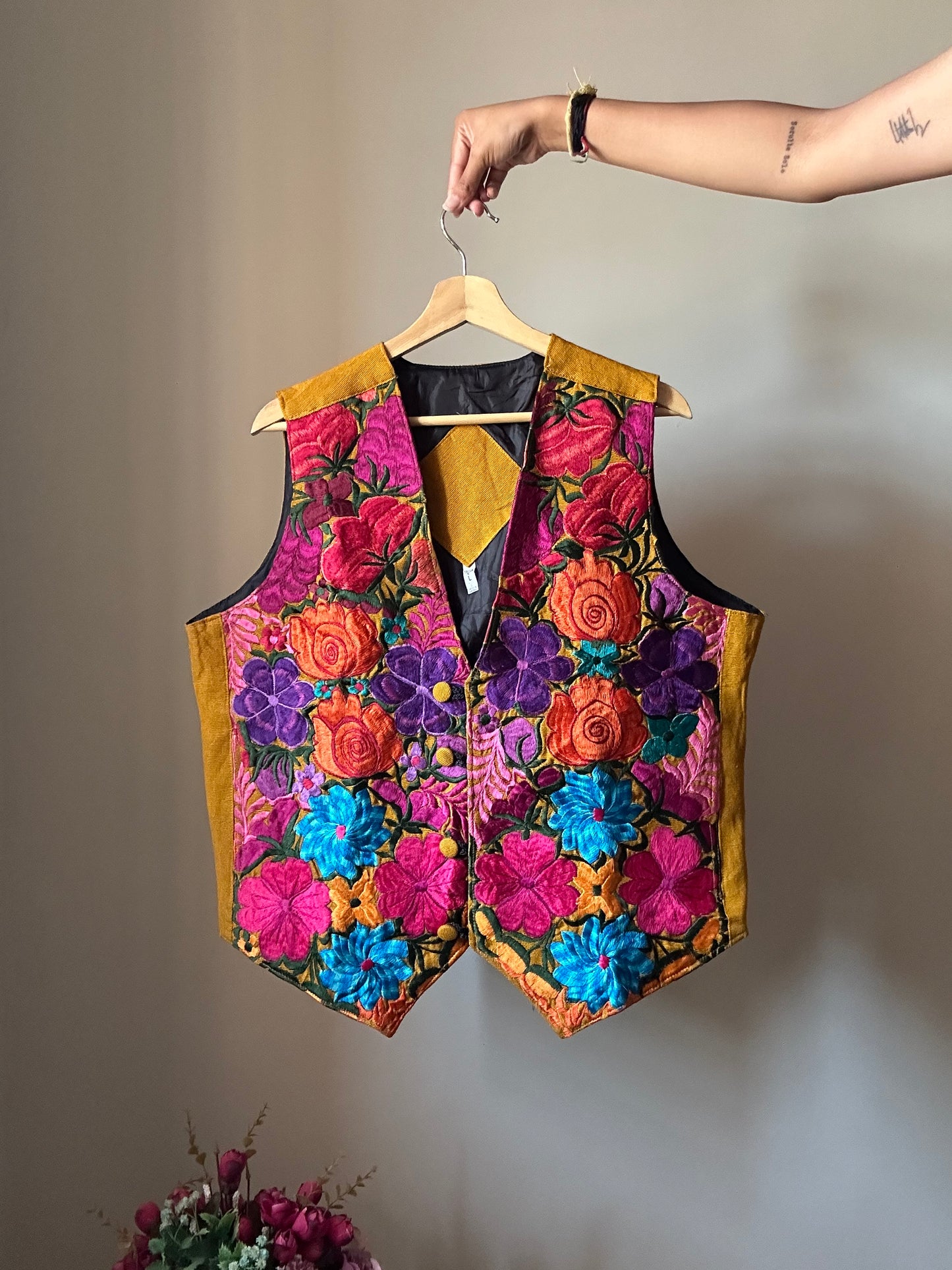 Vintage All Embroidered Vest