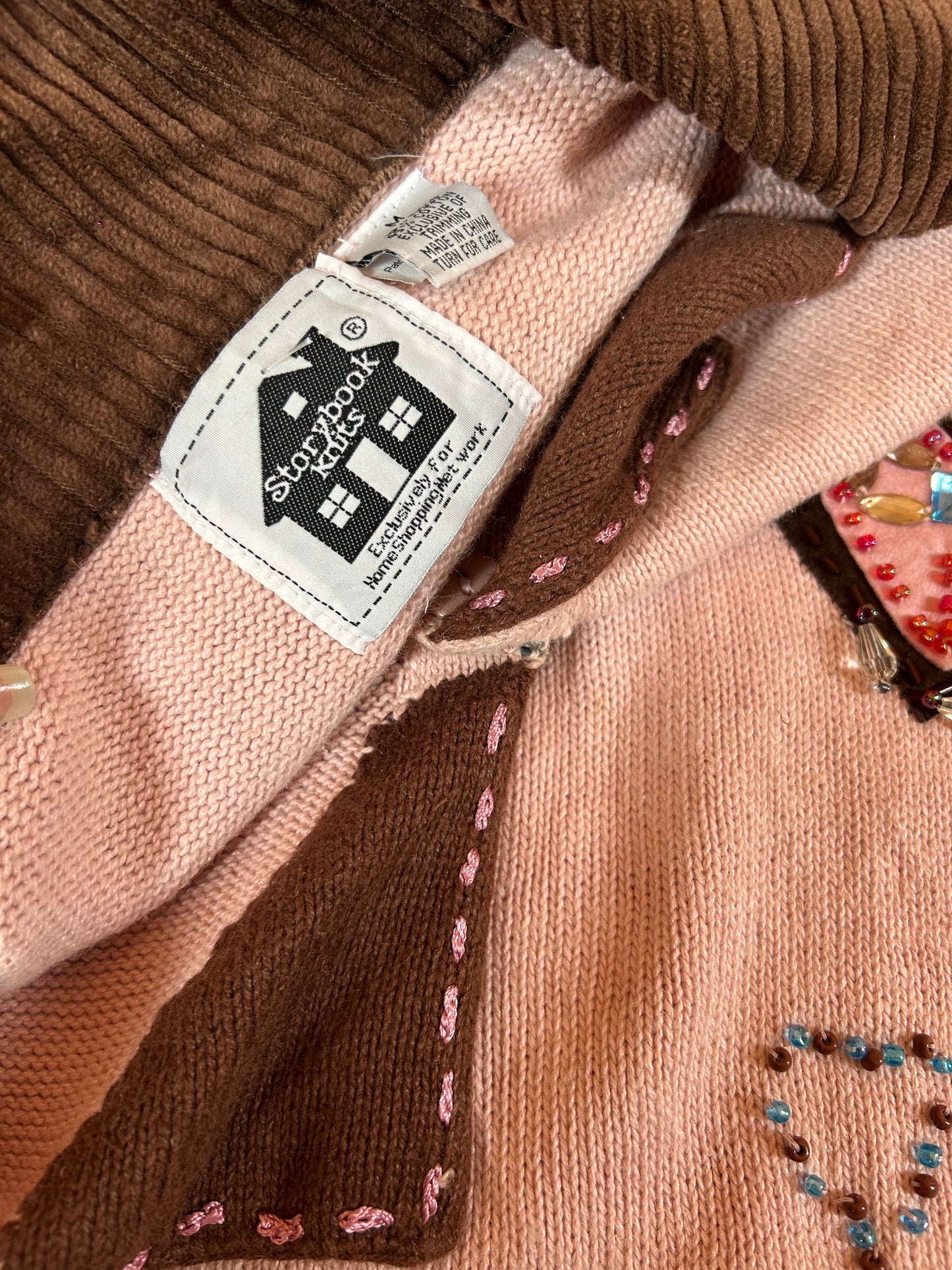 Vintage Storybook Knits Knit Cardigan