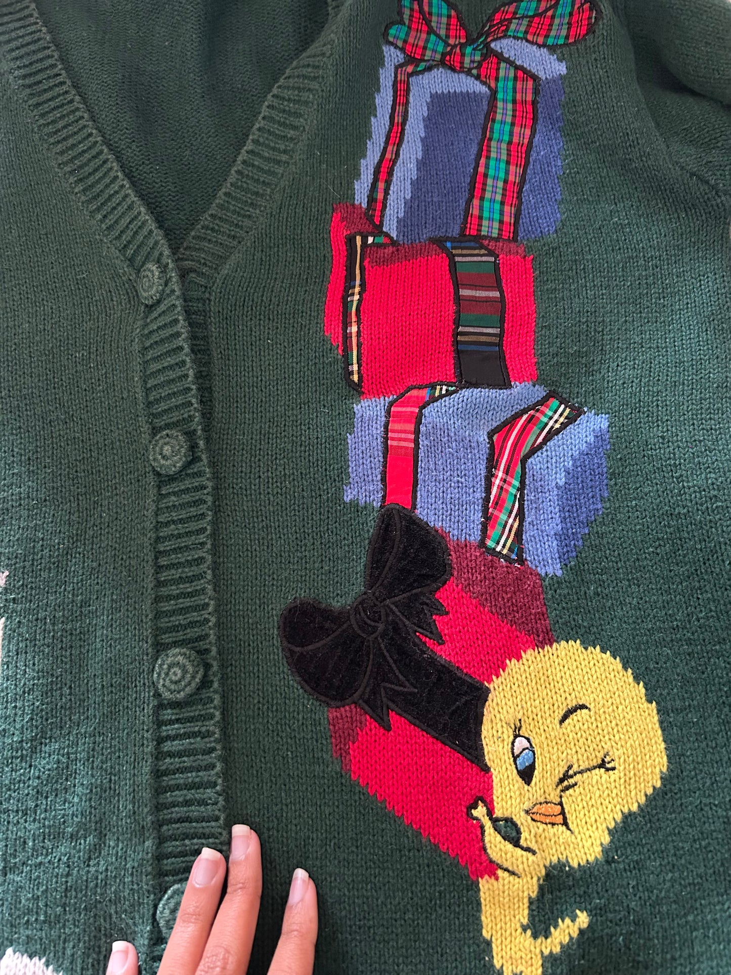 Looney Tones Vintage Knit Cardigan