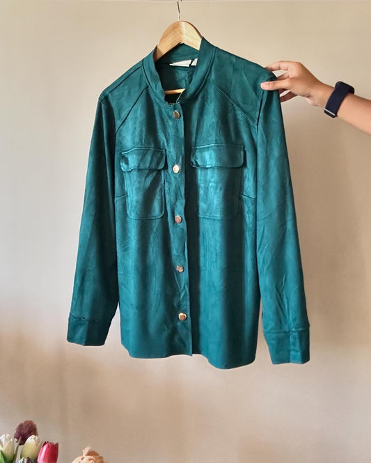 Pure Suede Vintage Chico’s Shirt