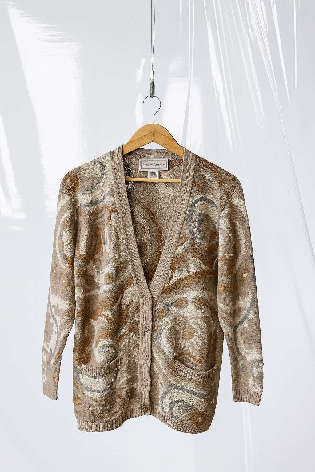 Adrienne Vittadini Vintage Knit Cardigan