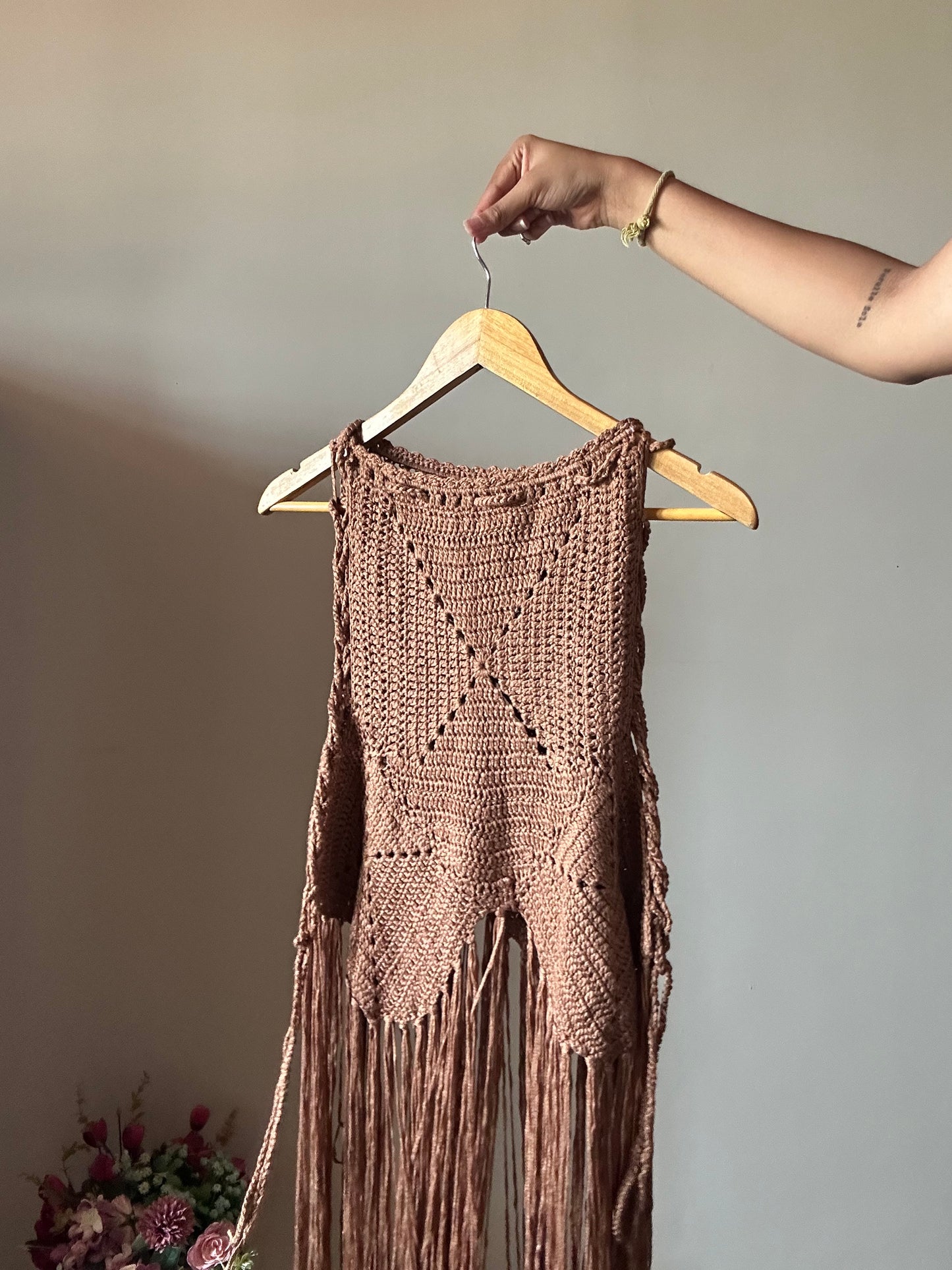 Love Sense Vintage Crochet  Skirt