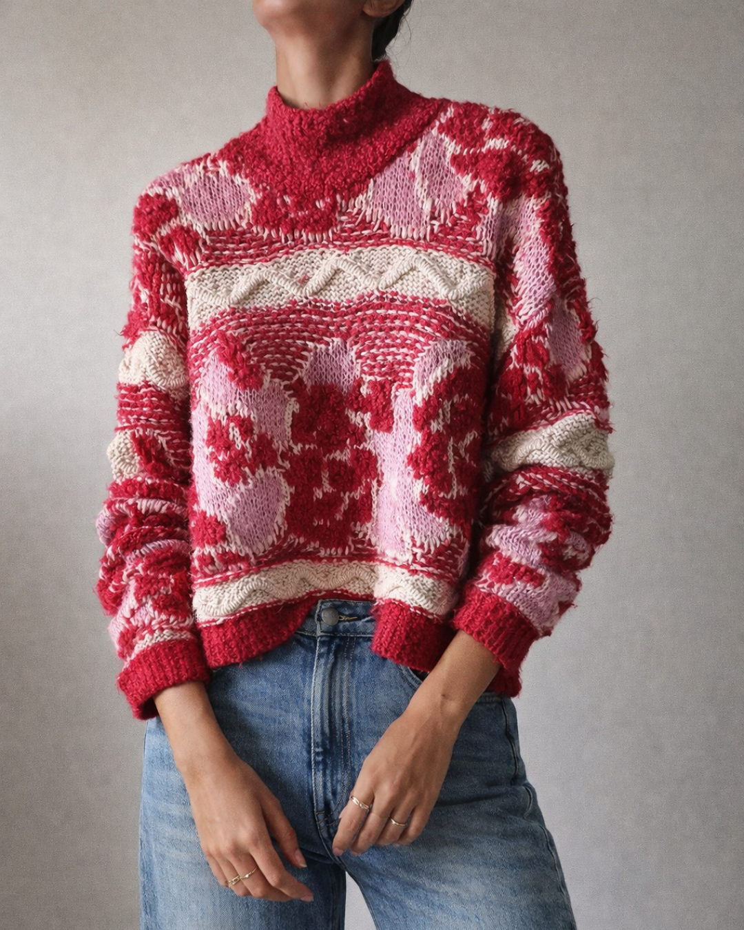 Vintage Heavy Knit Pullover
