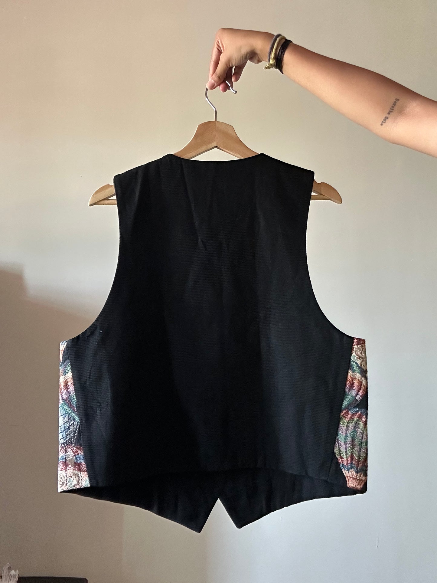 Vintage Tapestry Balloon Vest