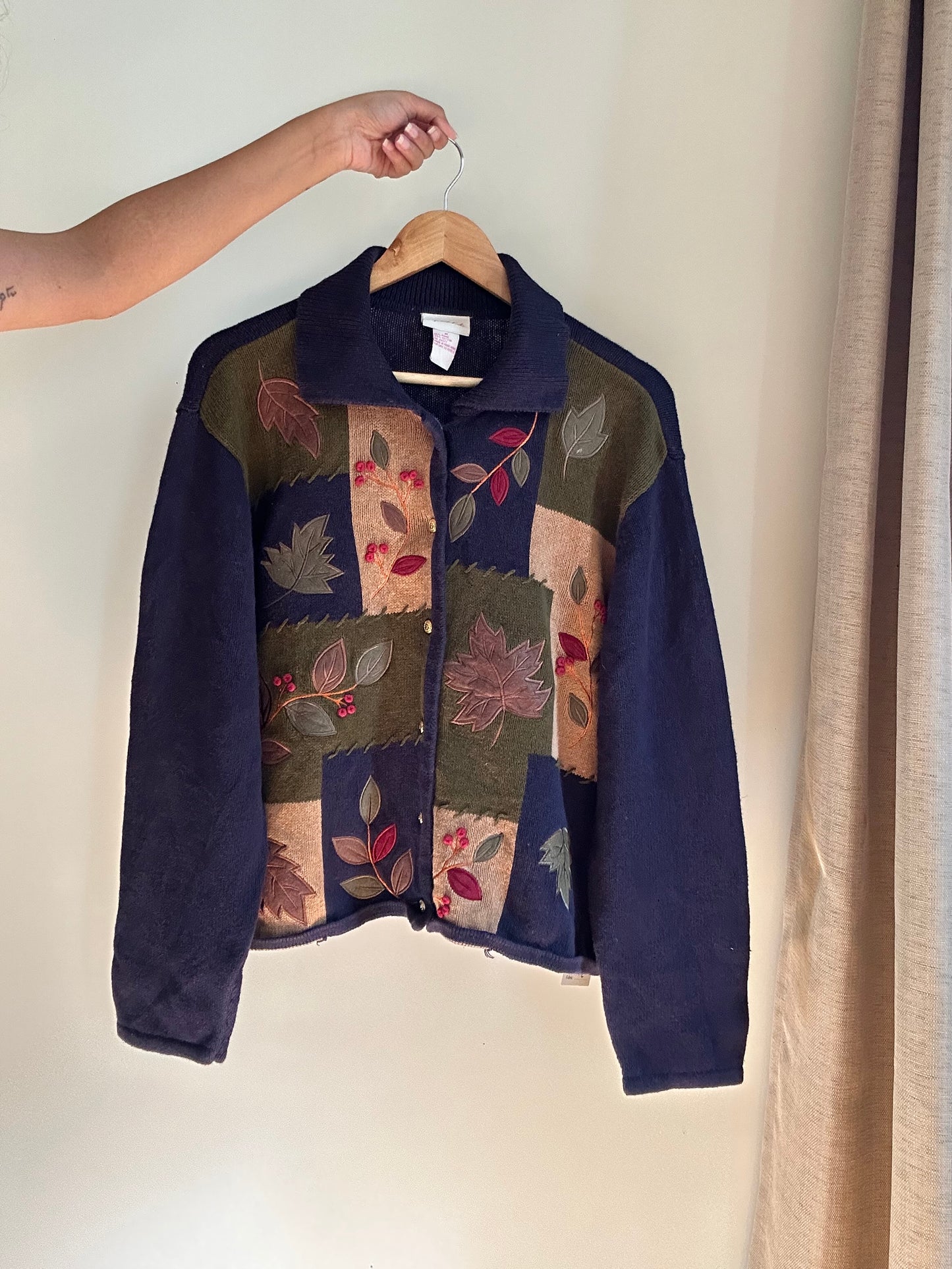 Crystal Kobe Vintage Knit Cardigan