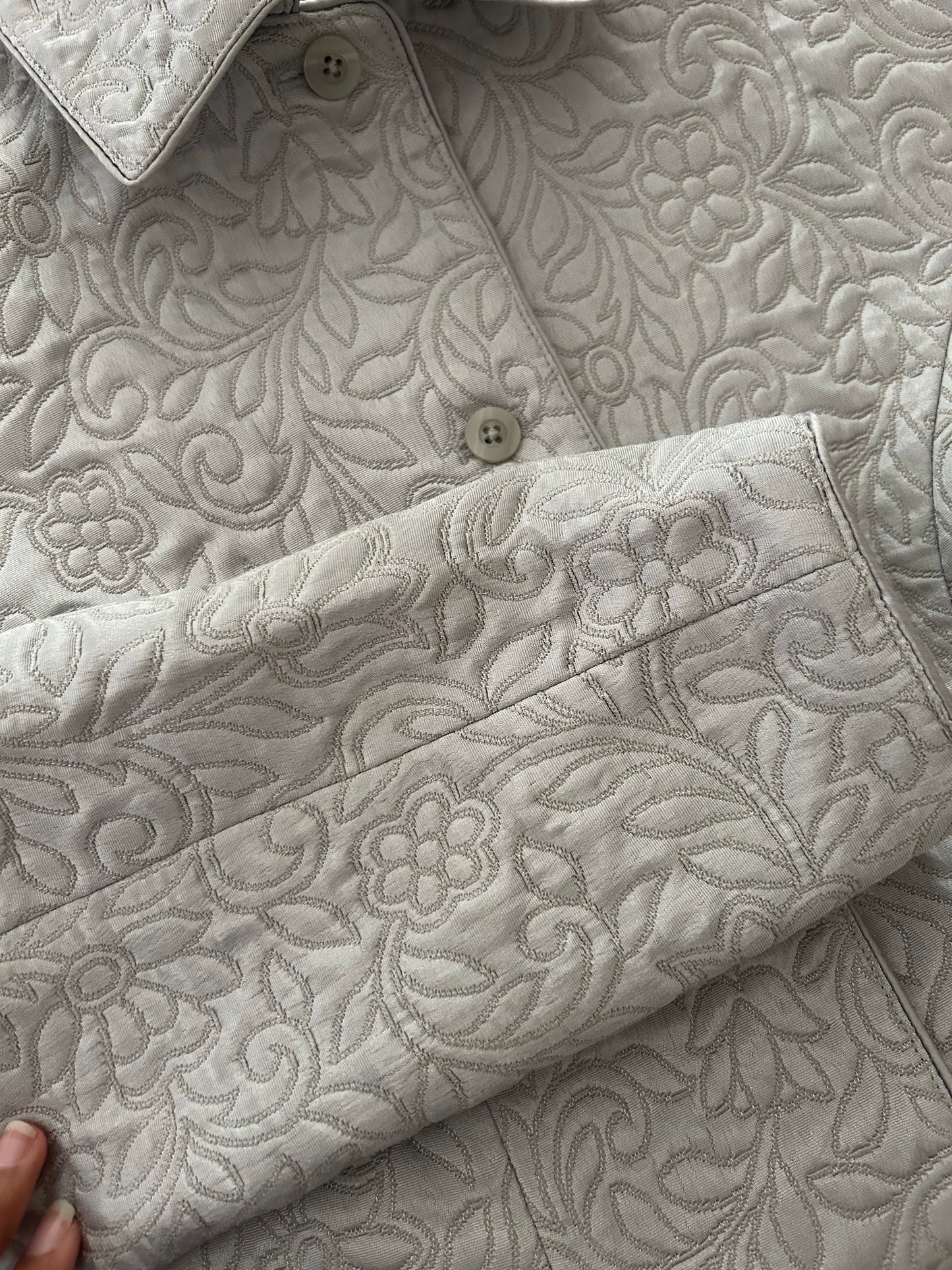 Jaclyn Smith Vintage Fully Embroidered Jacket