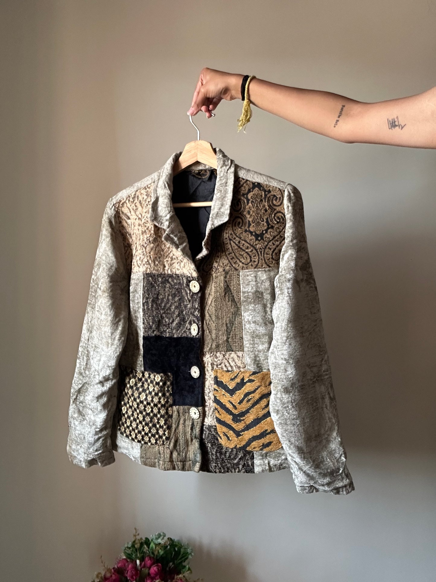 Julio Ken Vintage Patchwork Shaket