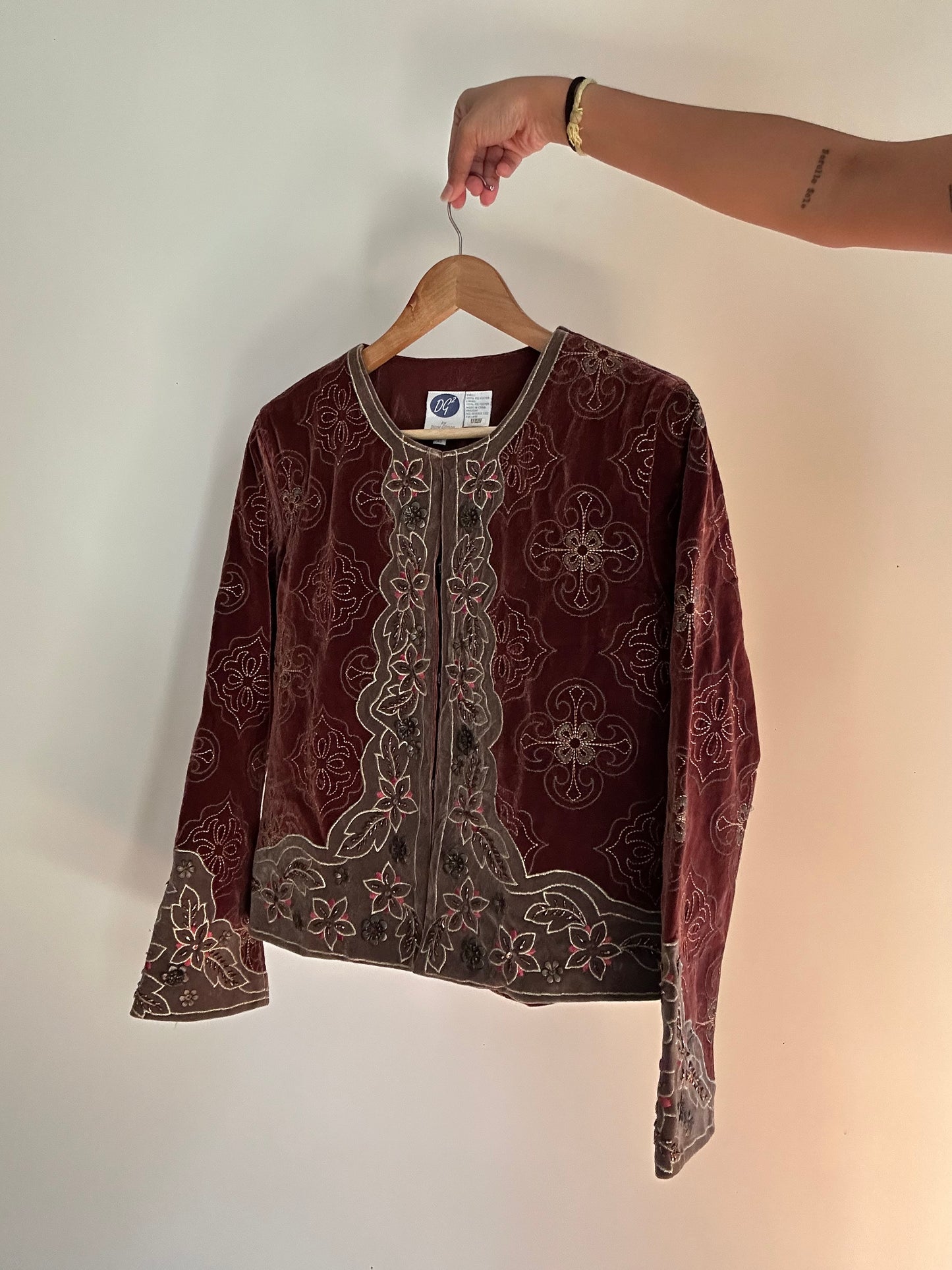 Daine Gilman Vintage Velvet Shaket