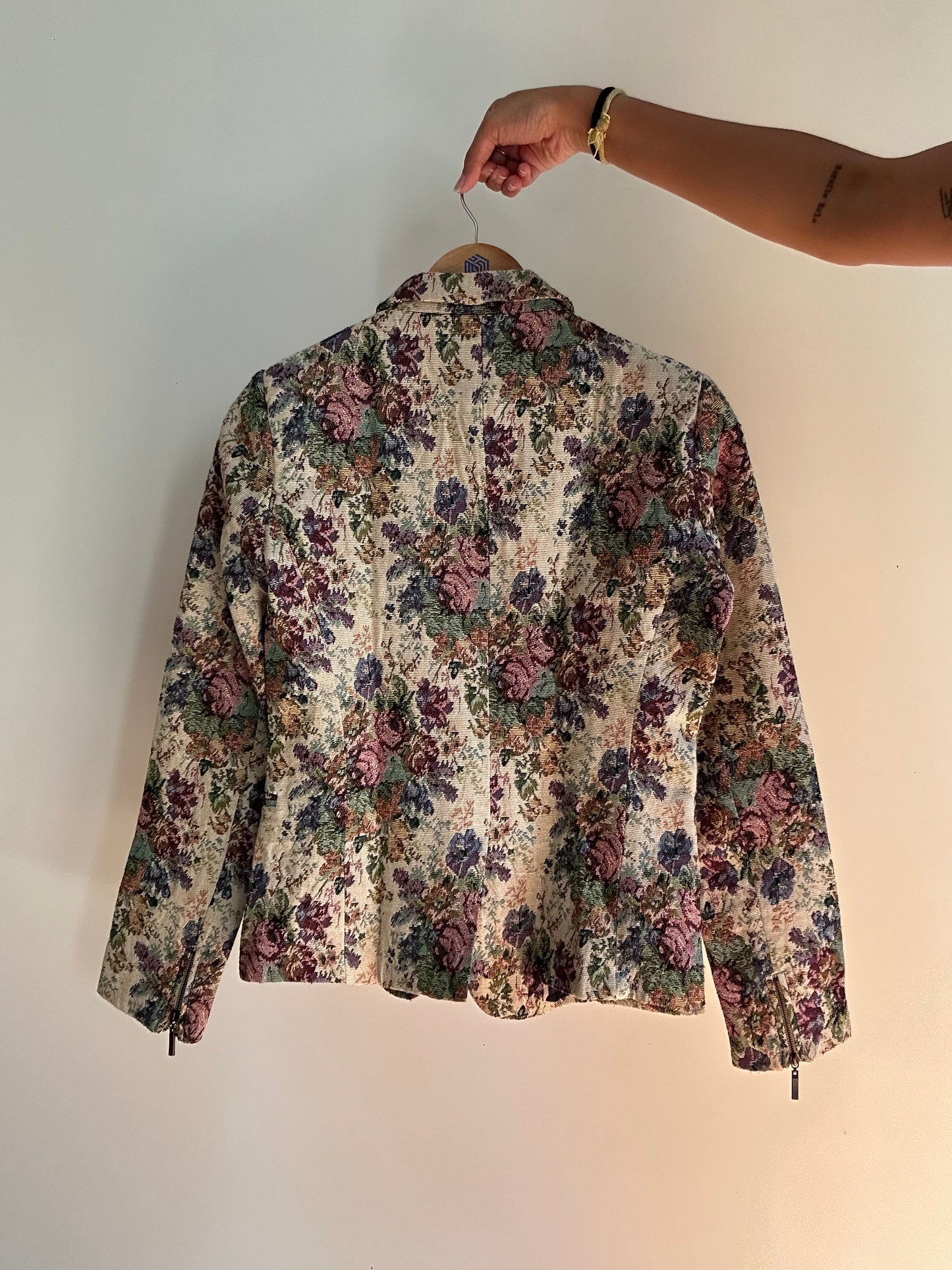 Stradivarius Vintage Jaquard Blazer