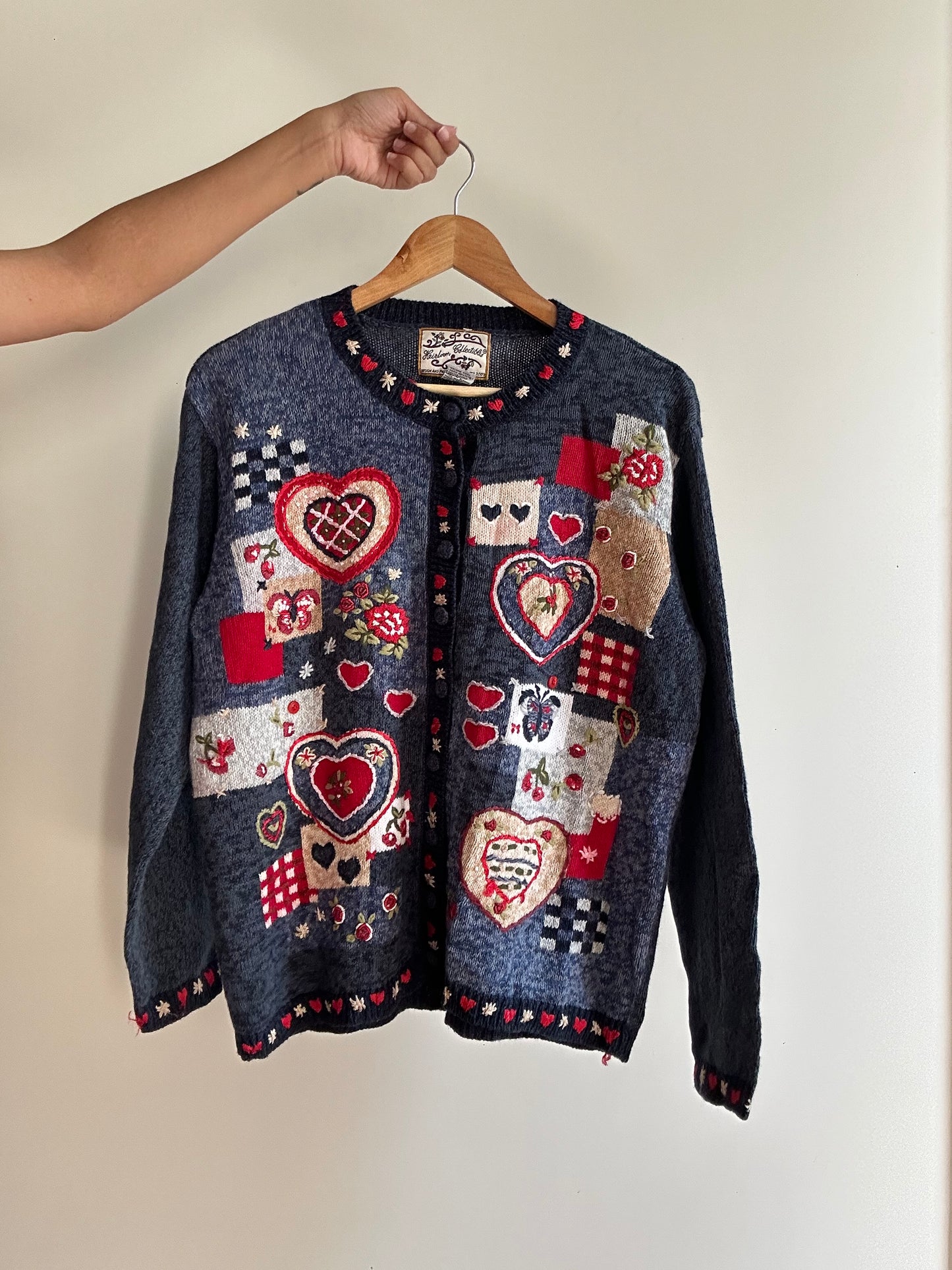 Handloom Collection Vintage Knit Cardigan