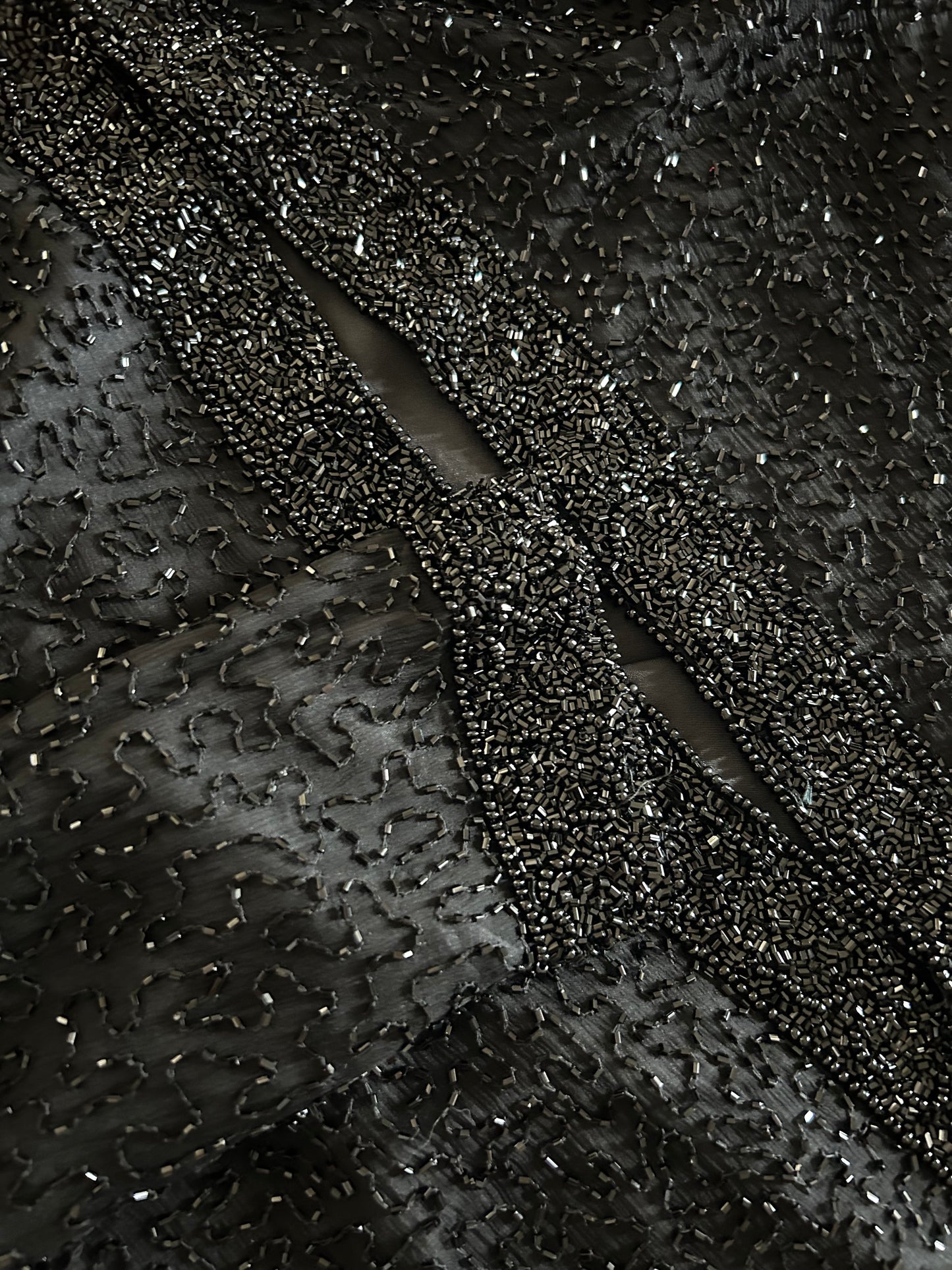 Vintage Laurence Kazar Fully Beaded Shaket