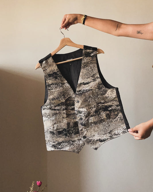 Gregoré Vintage Jacquard Vest