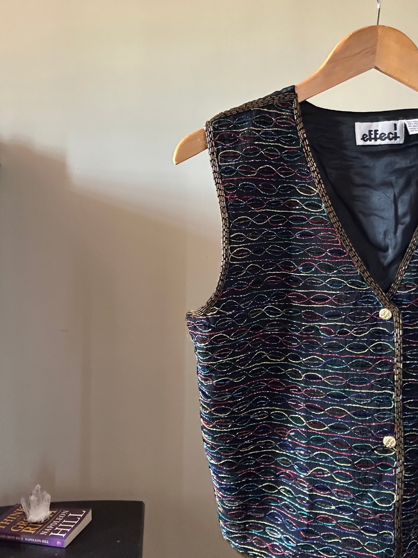 Vintage effeci All Beaded Vest