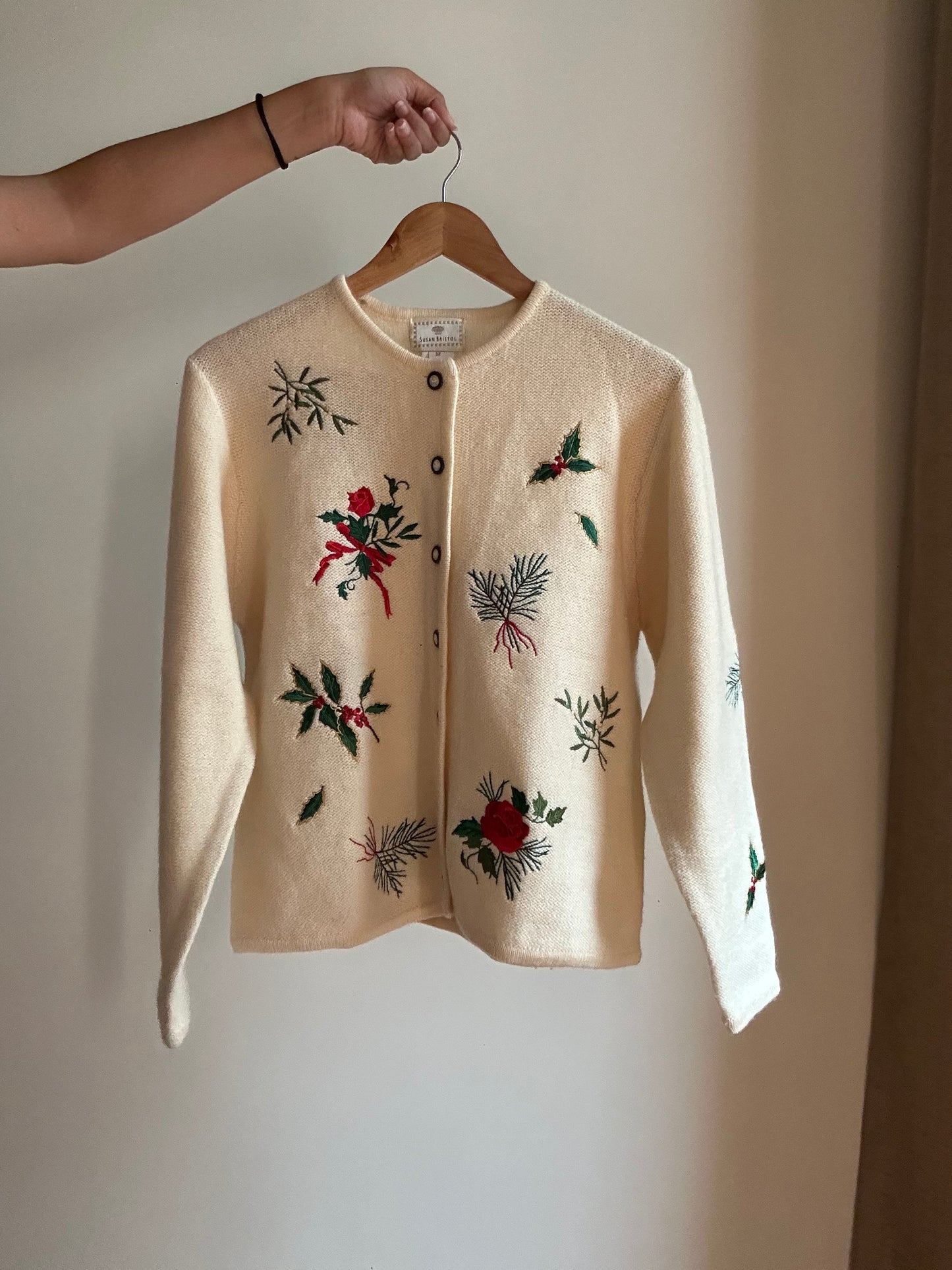 Susan Bristol Vintage Knit Cardigan