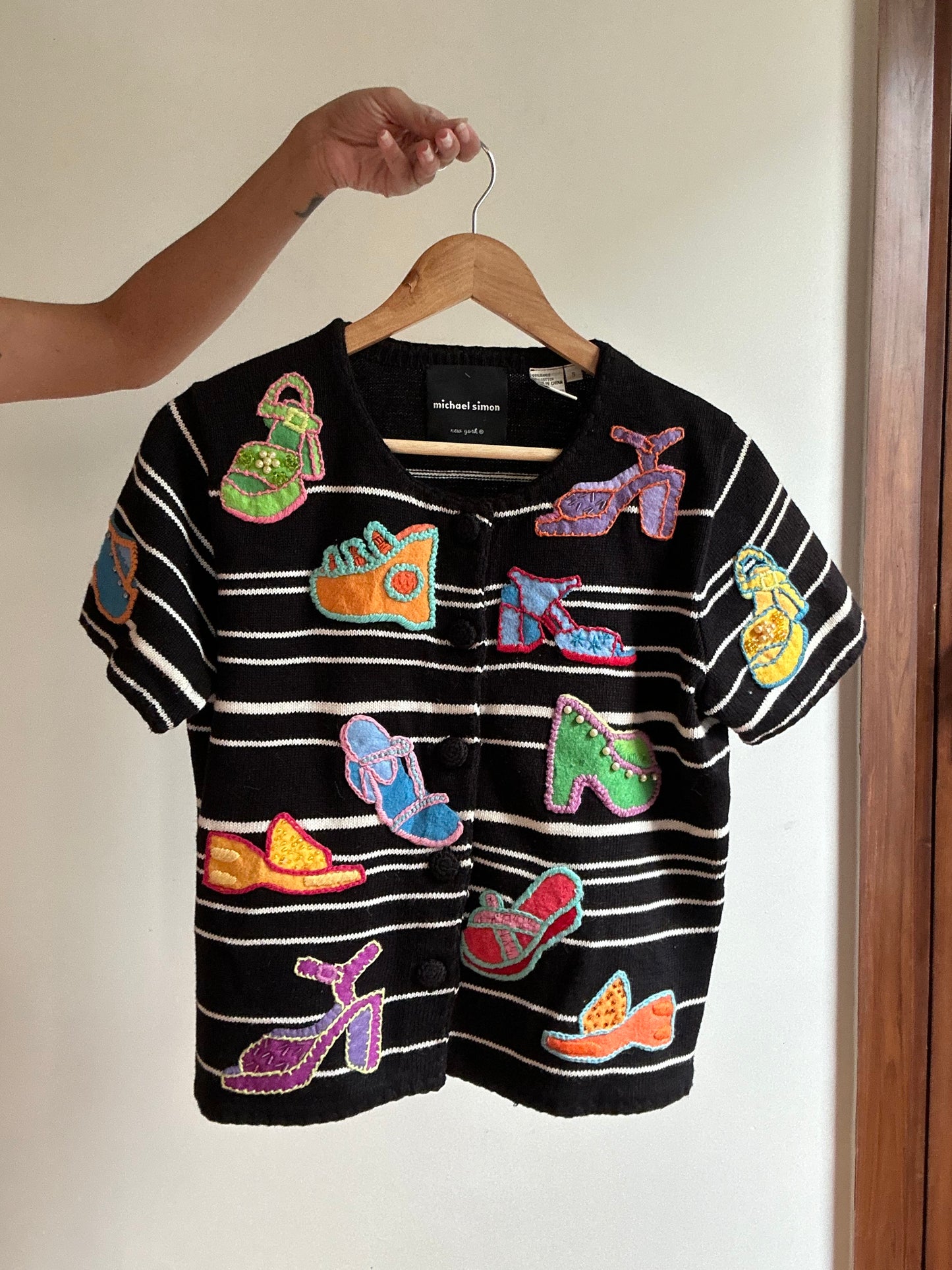 Michael Simon Vintage Knit Cardigan